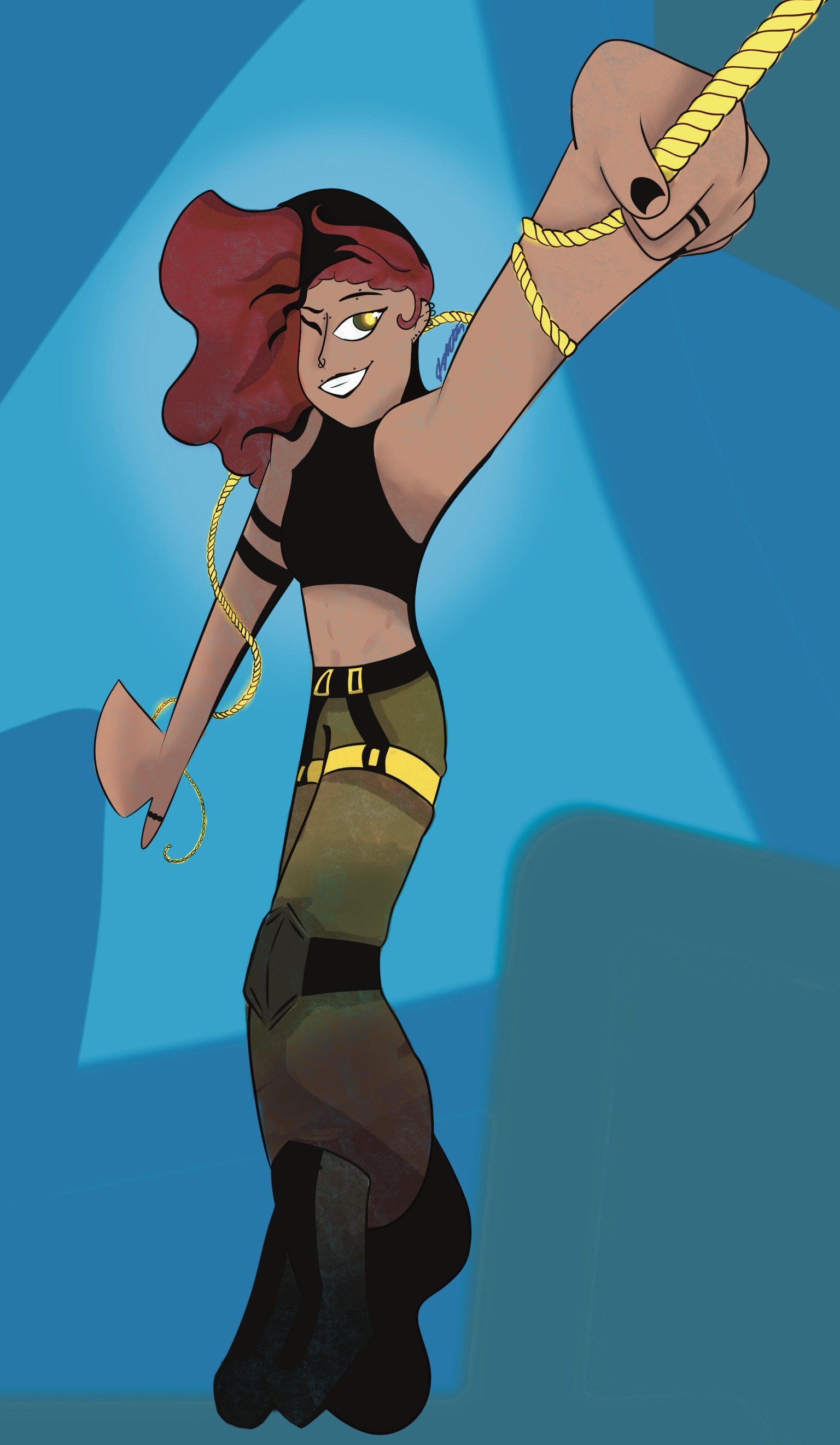 First Time Drawing This OC - image 1 - student project
