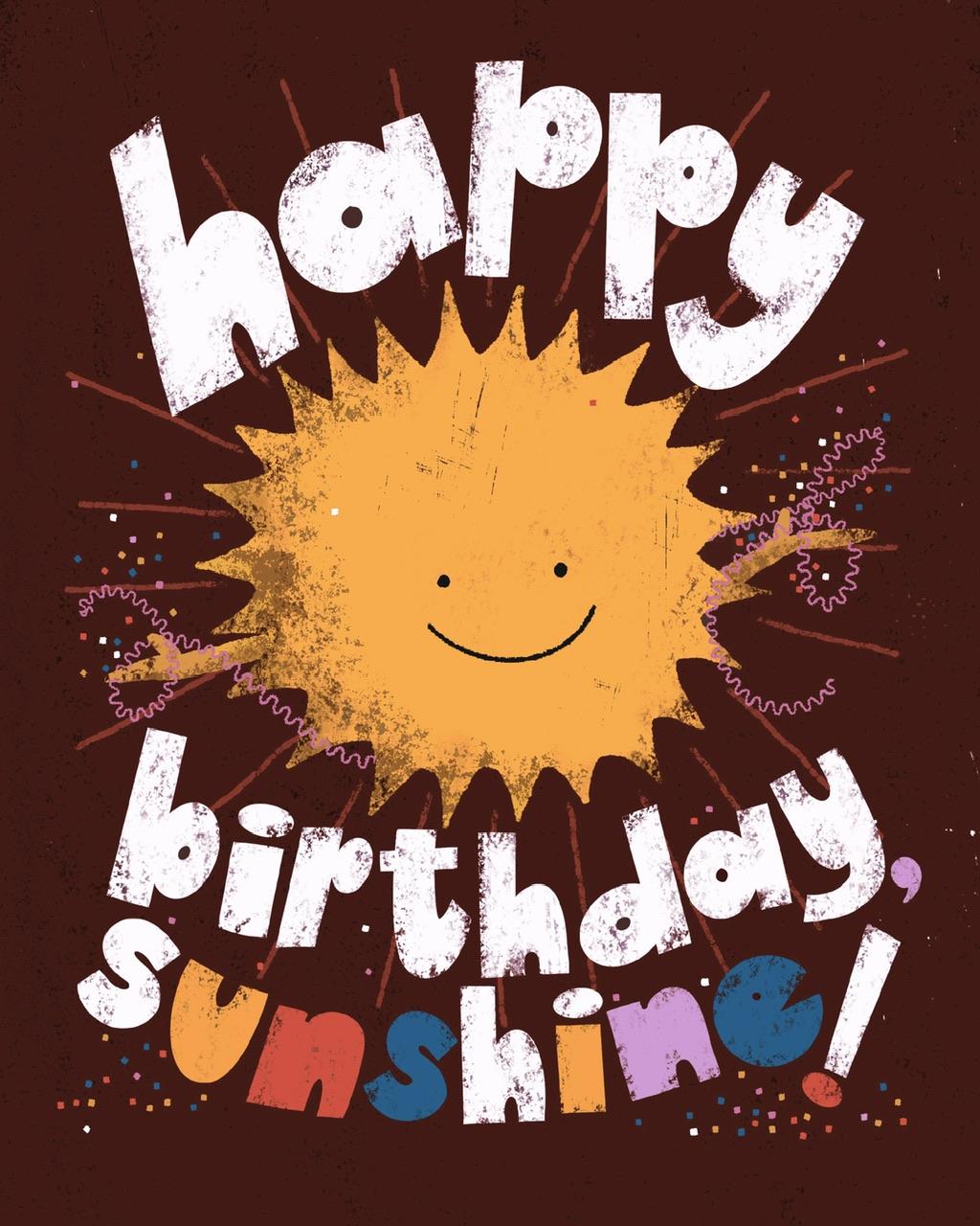 Happy Birthday, Sunshine! - image 1 - student project
