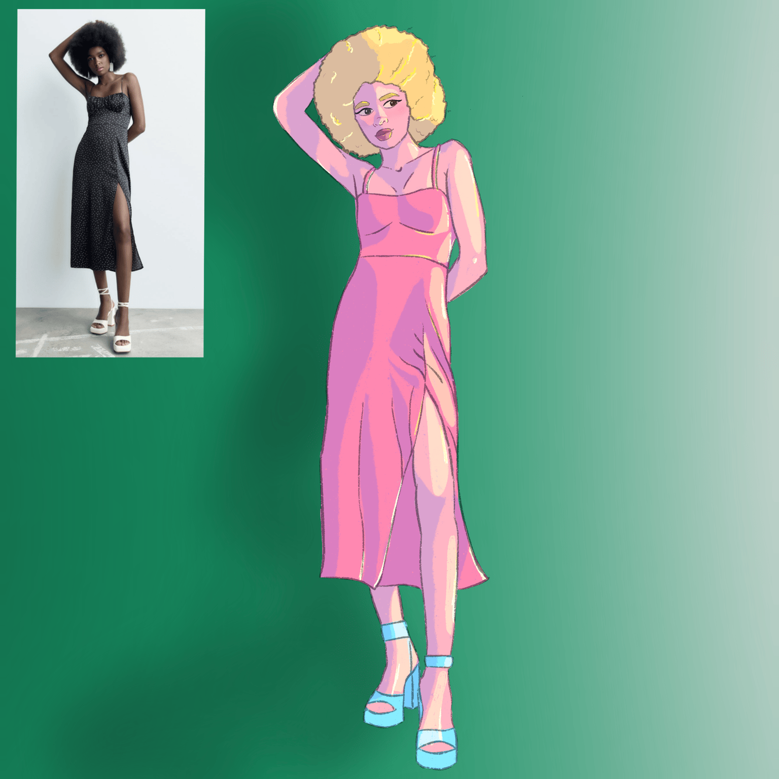 AfroDress Zara - image 5 - student project