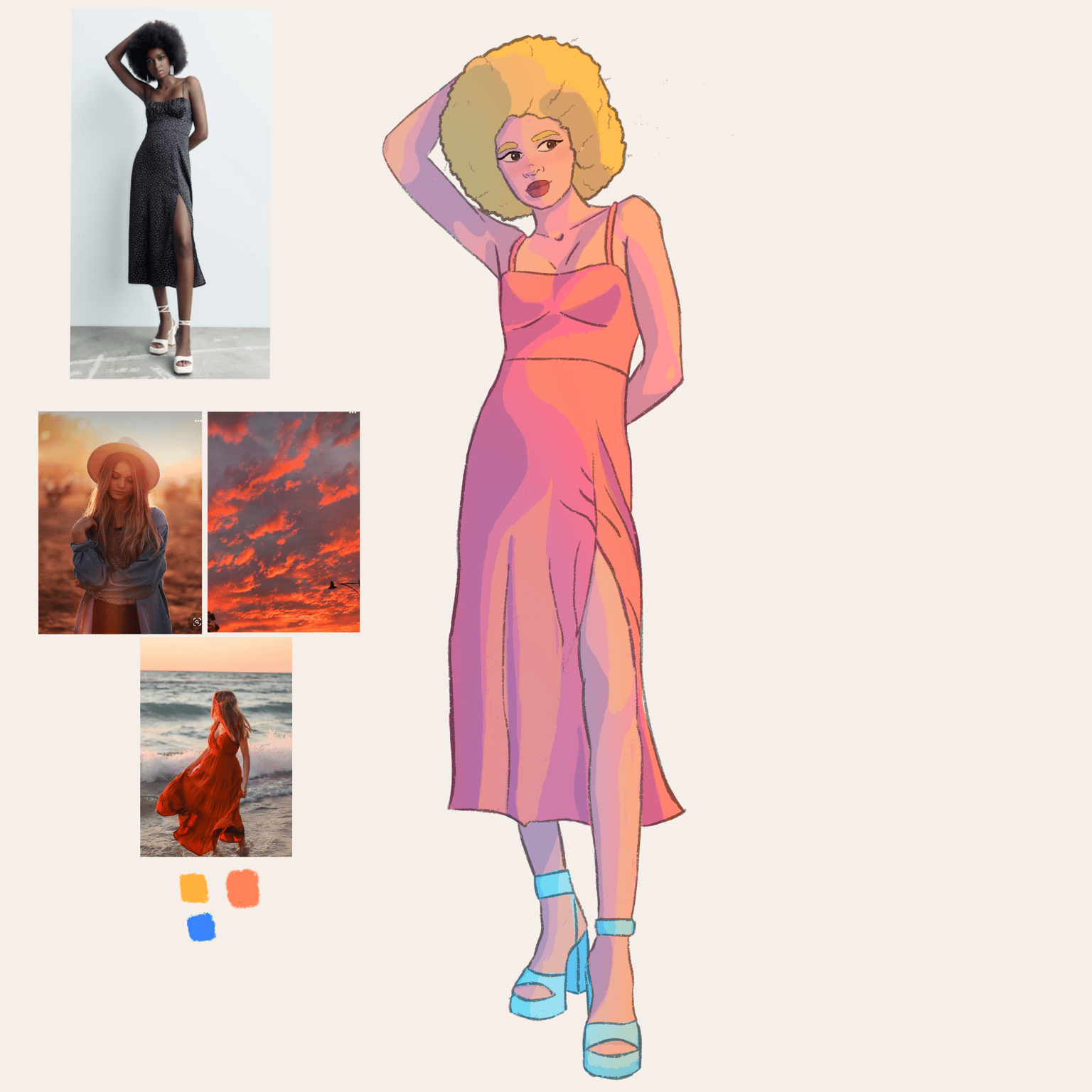 AfroDress Zara - image 1 - student project