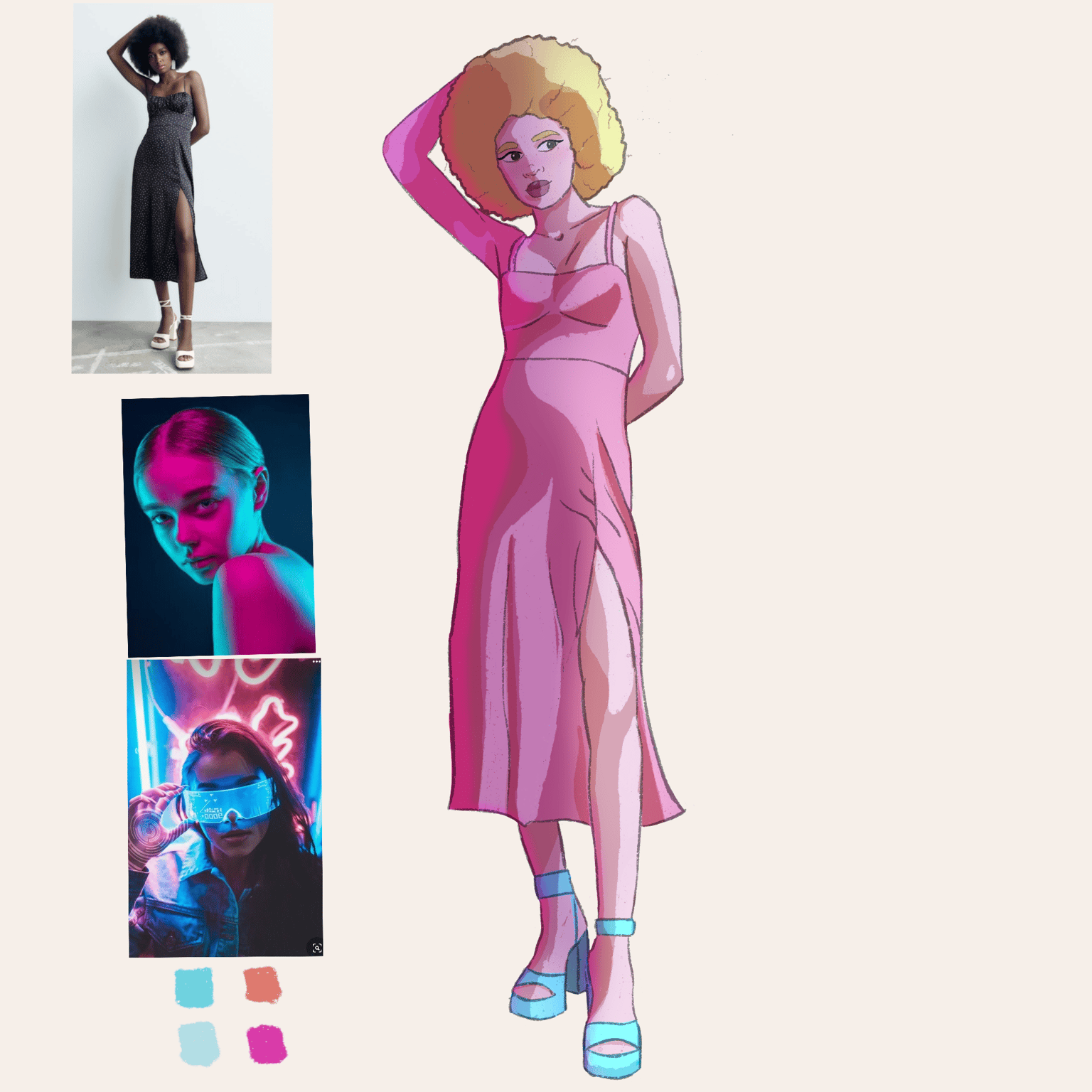 AfroDress Zara - image 2 - student project