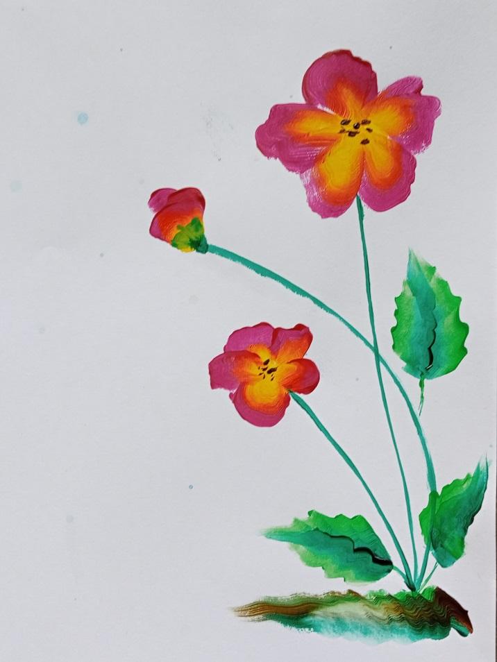 A new way to enjoy acrylic paint - image 1 - student project