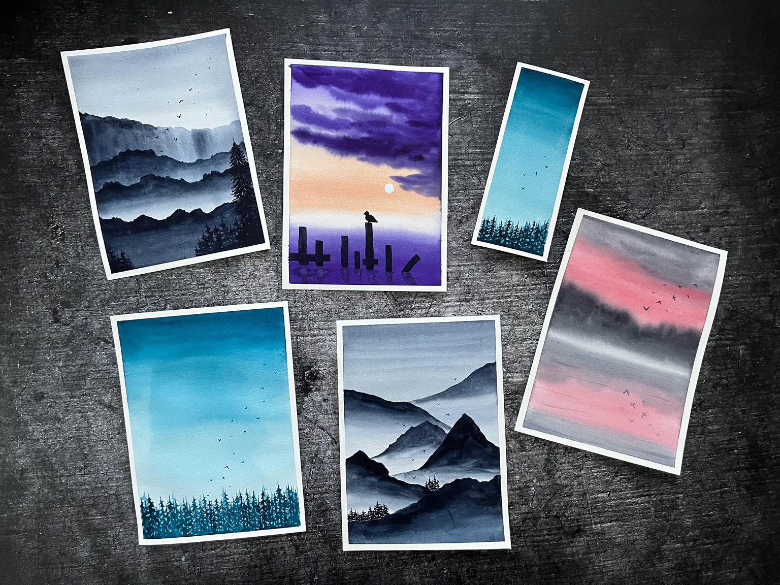 5 serene landscapes - image 2 - student project