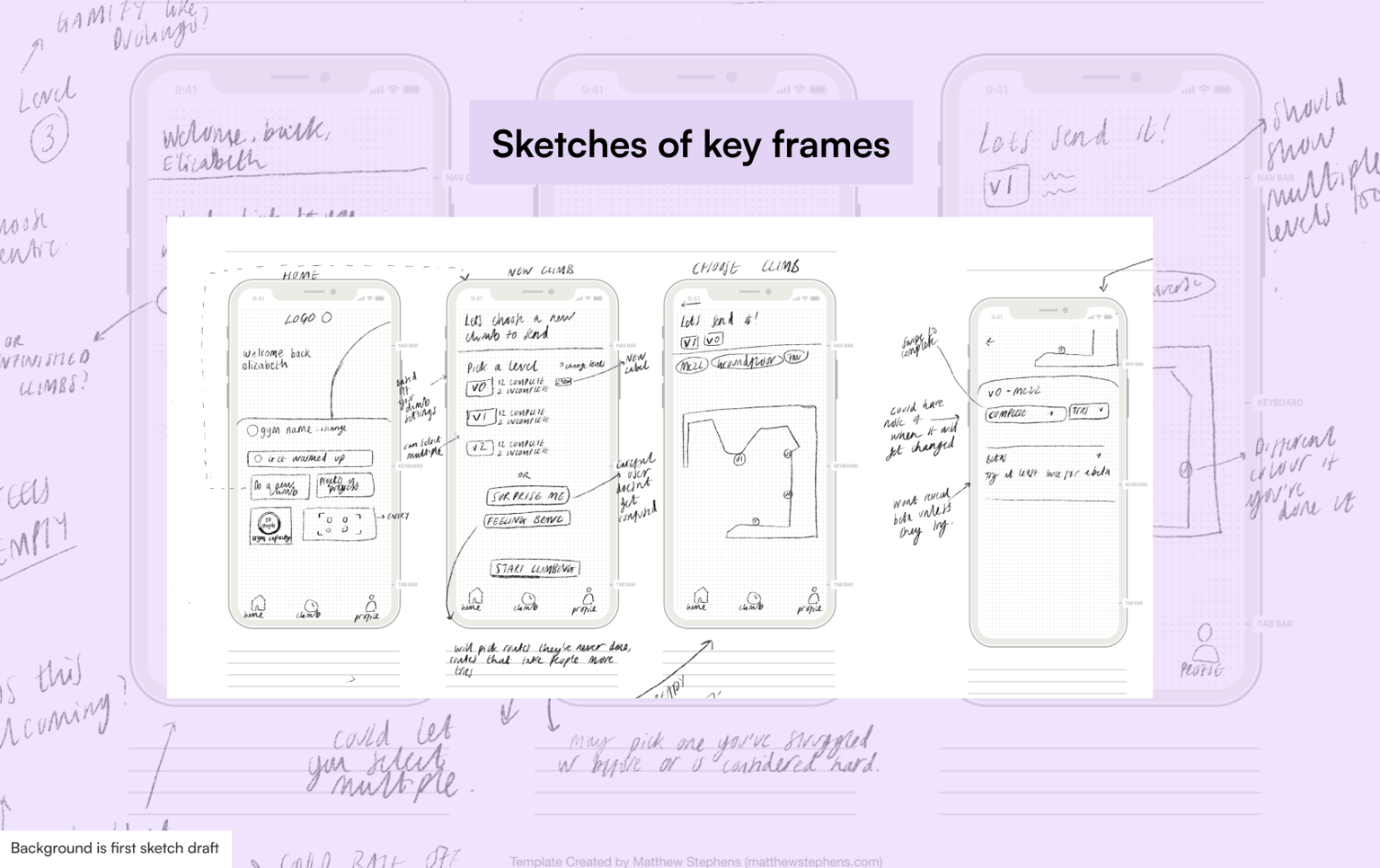 Bould Climbing App - image 12 - student project