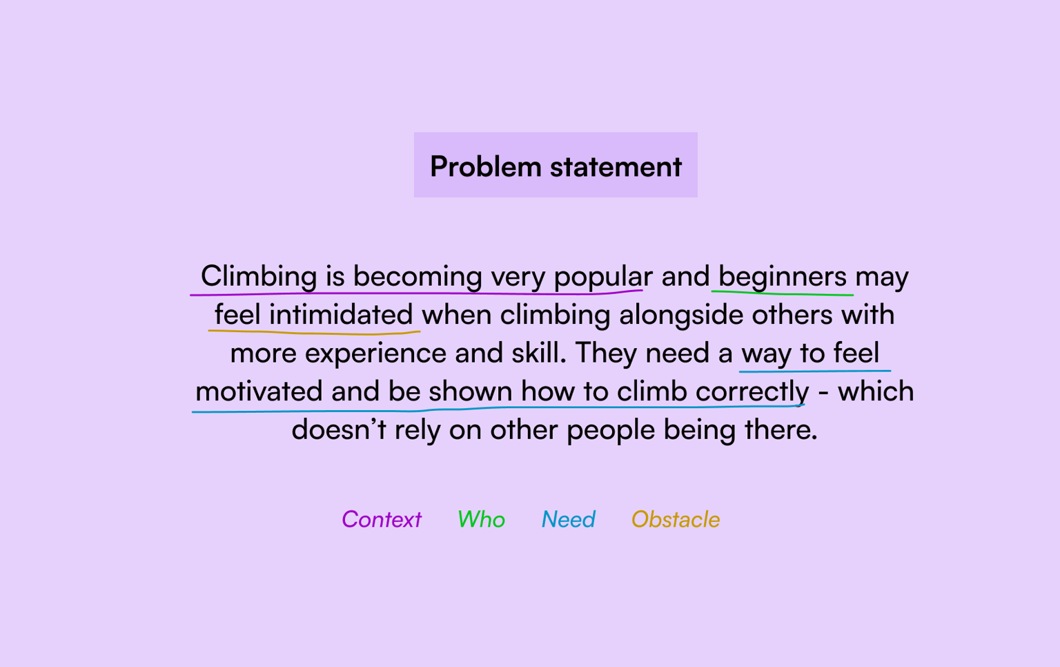 Bould Climbing App - image 6 - student project
