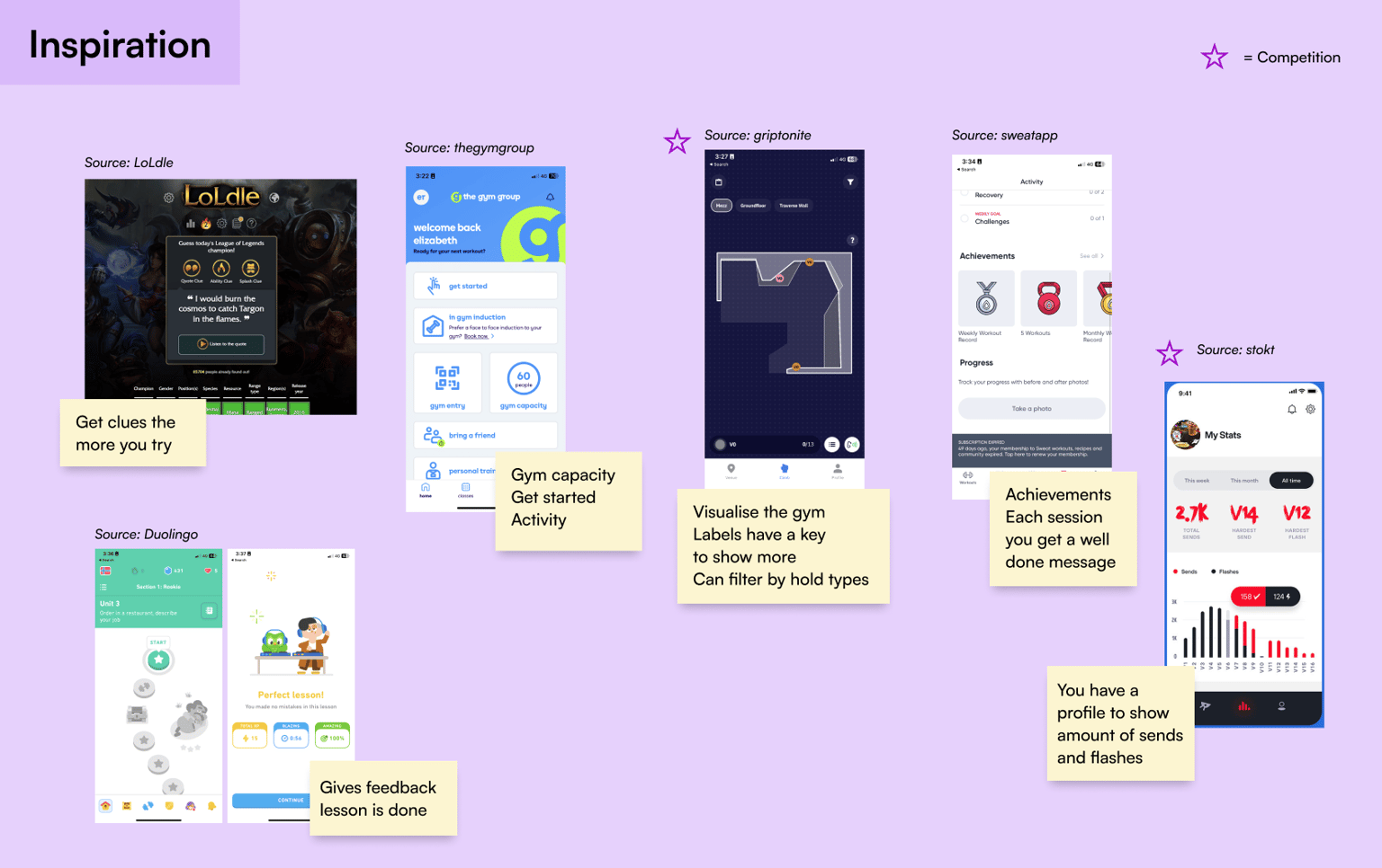 Bould Climbing App - image 11 - student project