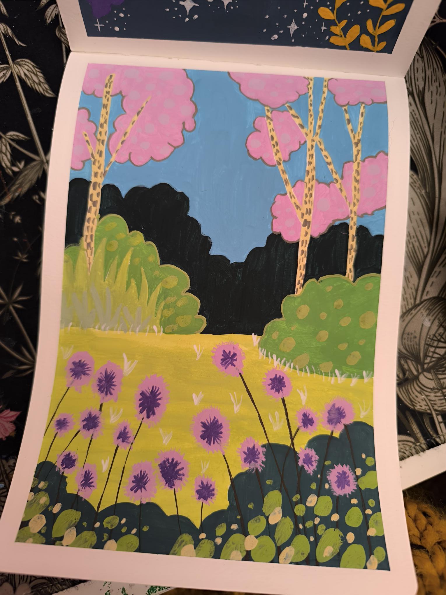 illustrative landscape - image 1 - student project