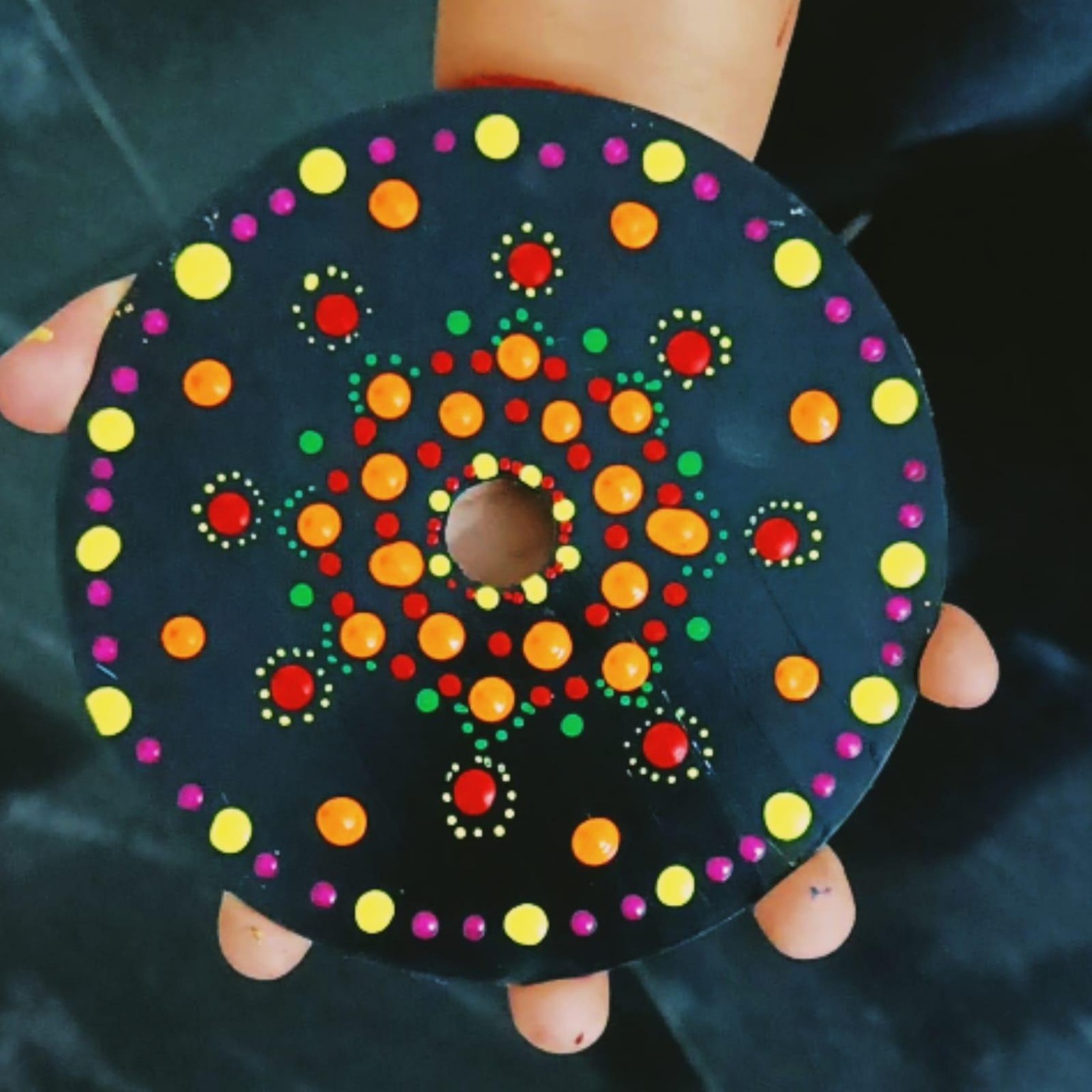 Dot Mandala Pattern Design - image 2 - student project