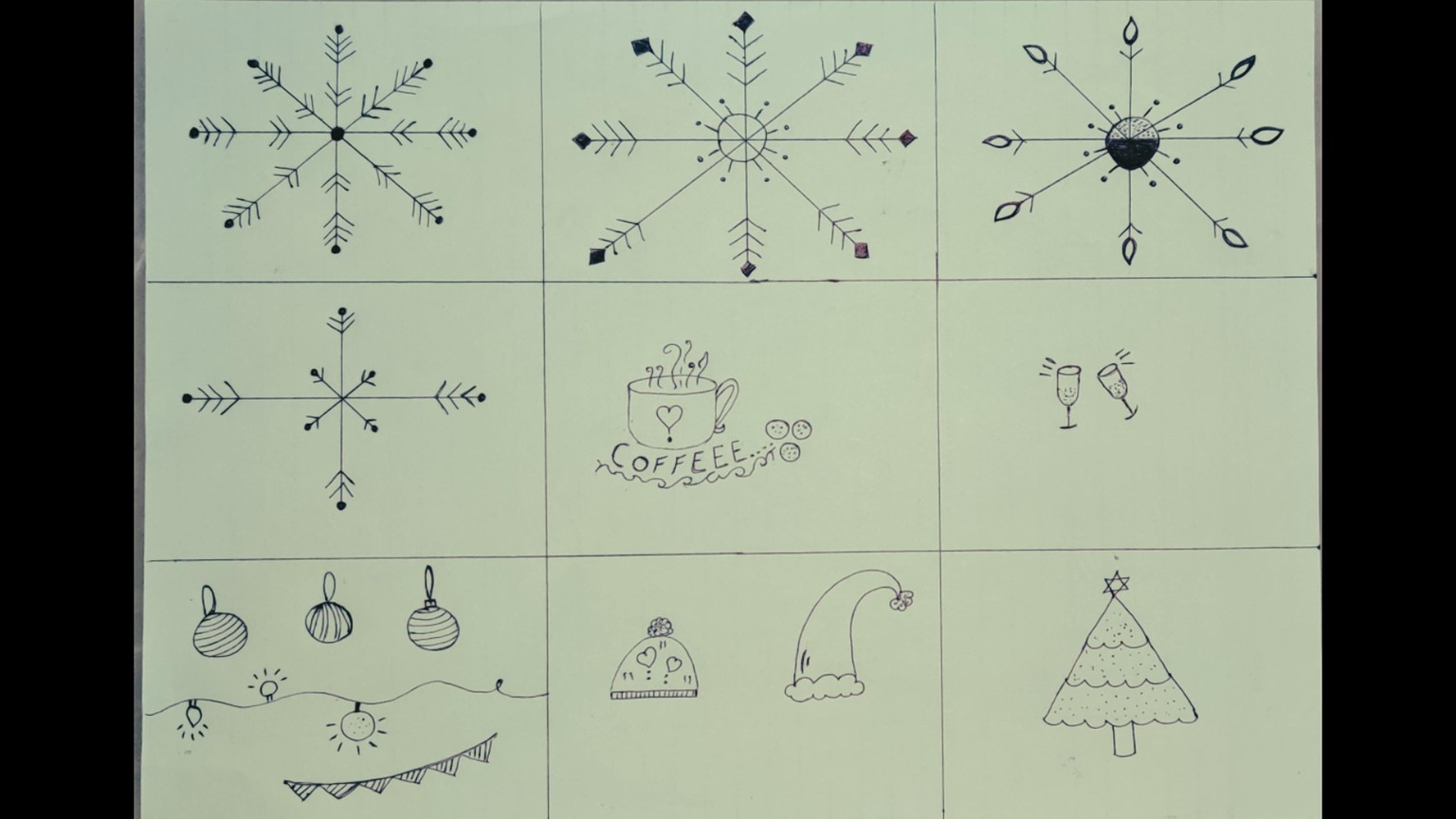 Winter Doodles - image 1 - student project