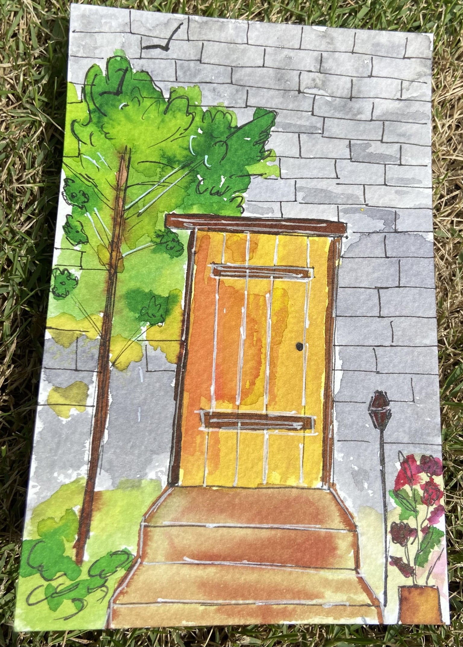 Door illustrations - image 2 - student project