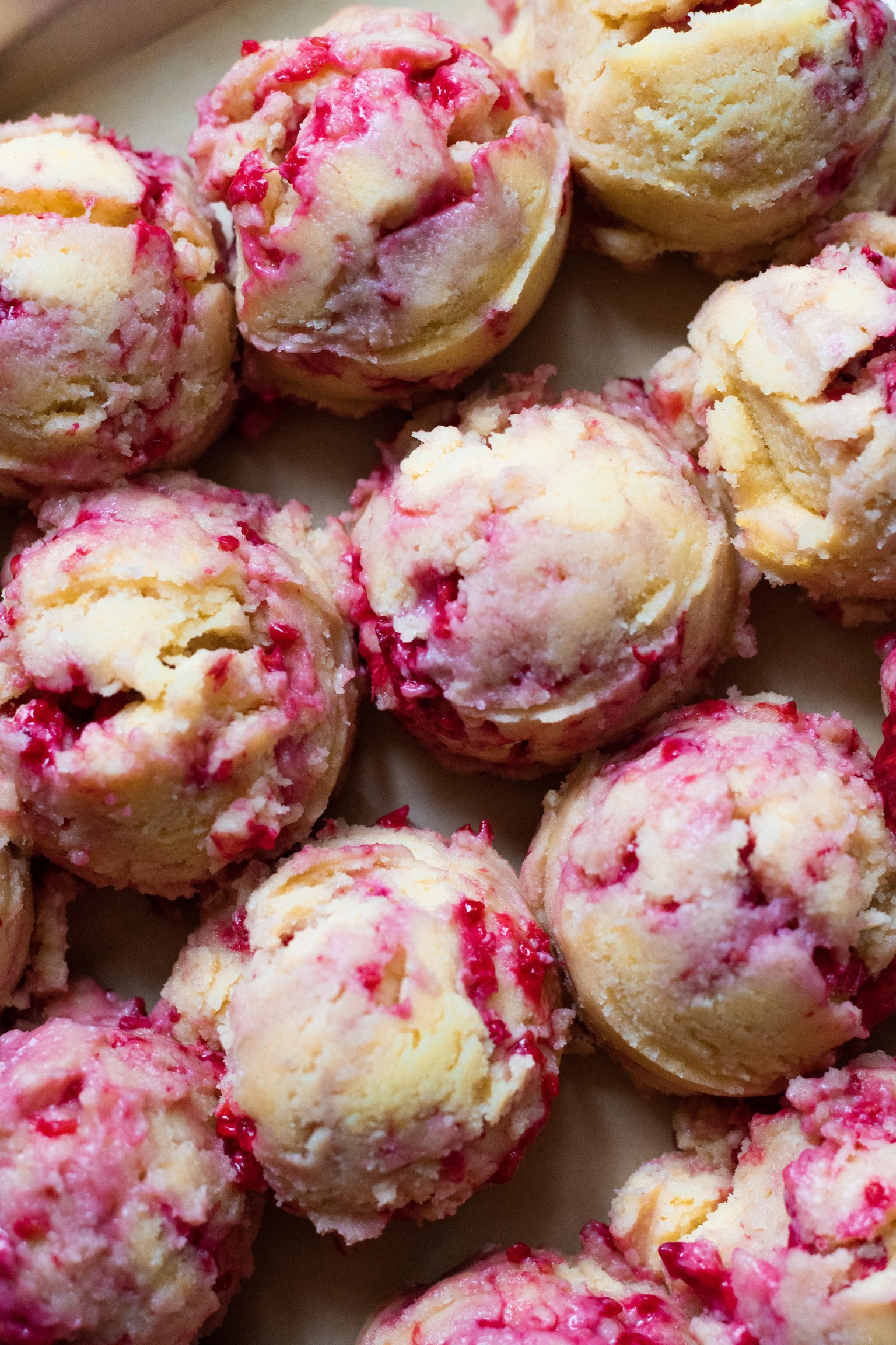 Raspberry Lemon Cookies - image 1 - student project