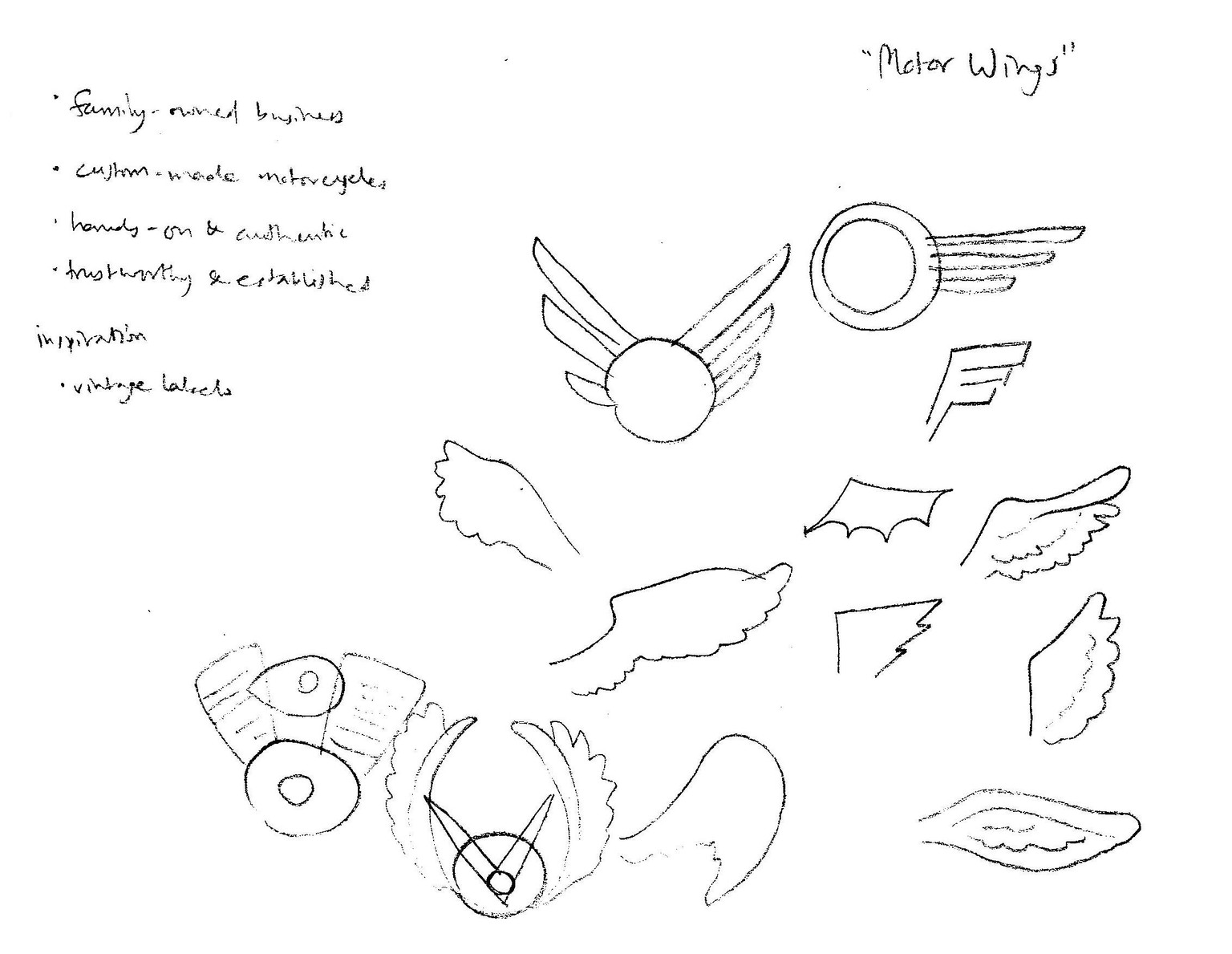Motorwings Logo Design - image 2 - student project