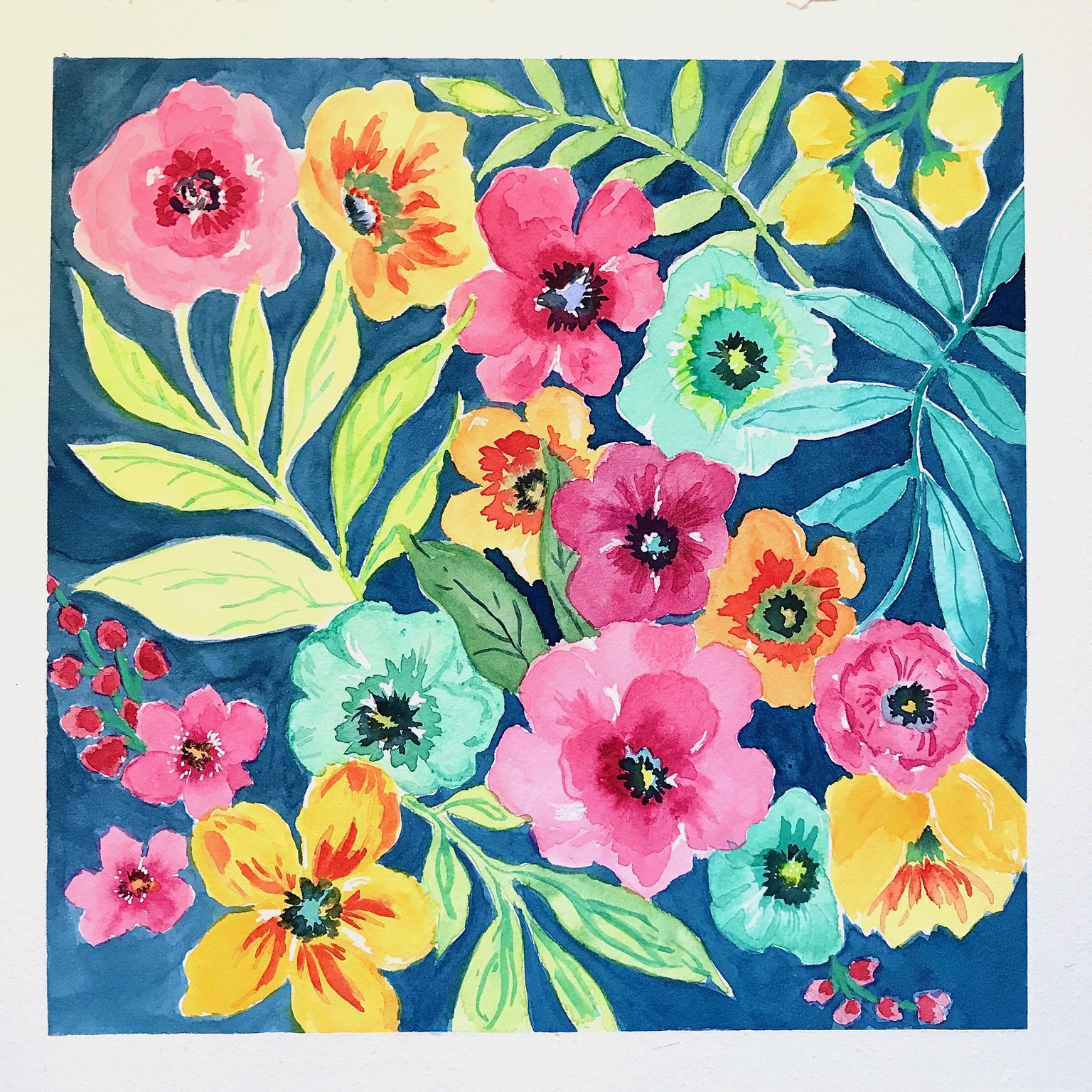 Florals Galore - Loose Floral Project - image 1 - student project