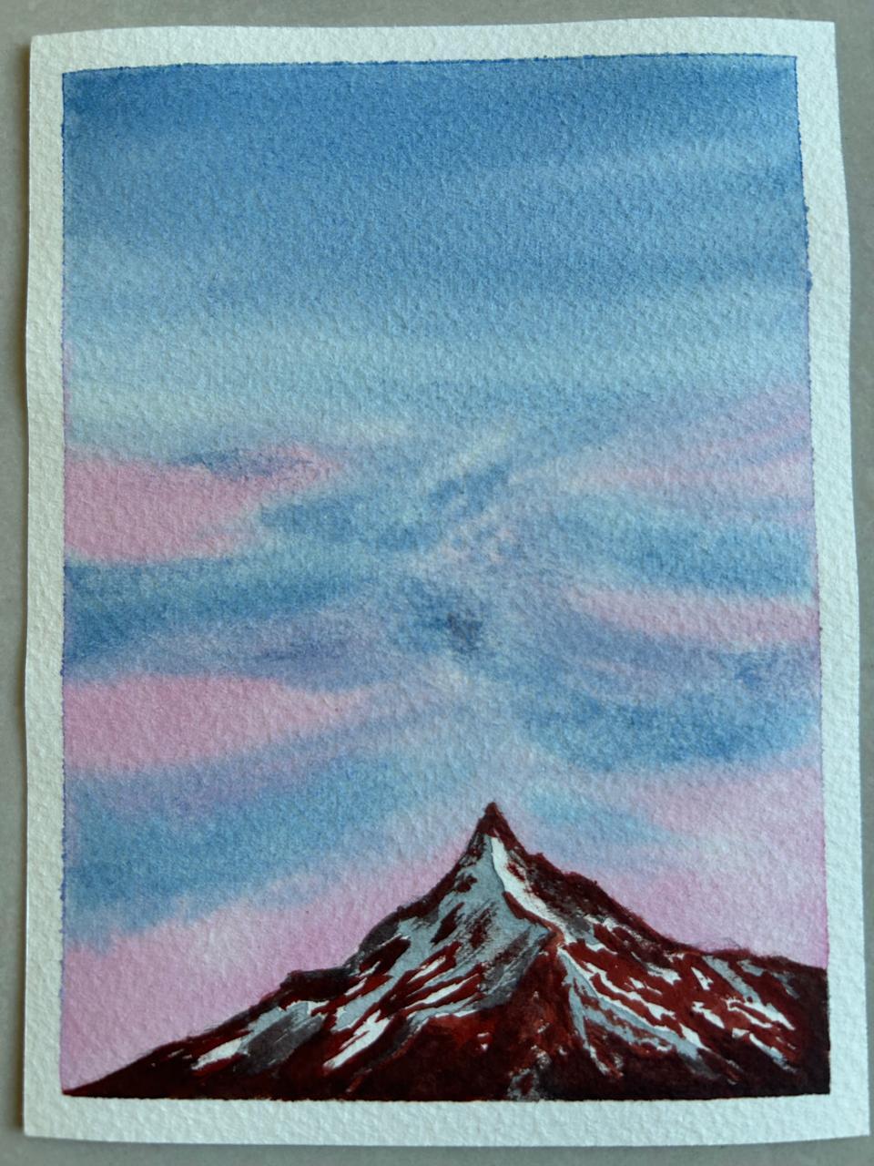 Watercolor skies with Zaneena - image 6 - student project