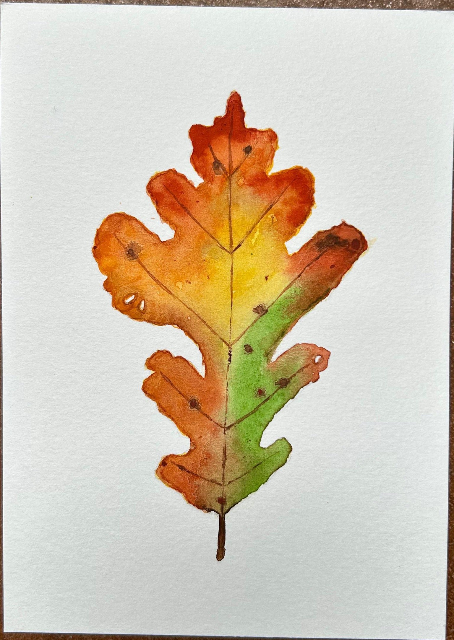 12 Days of Autumn Leaves and Mushrooms - image 3 - student project