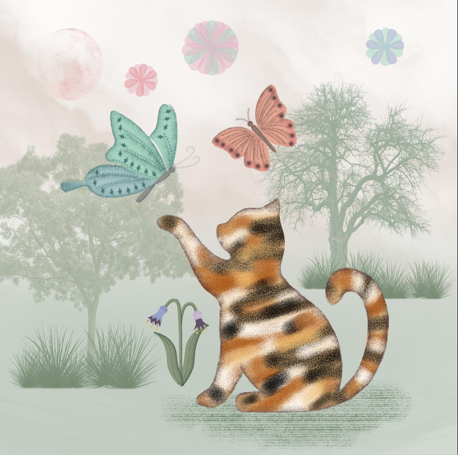 Vector Cat - image 1 - student project