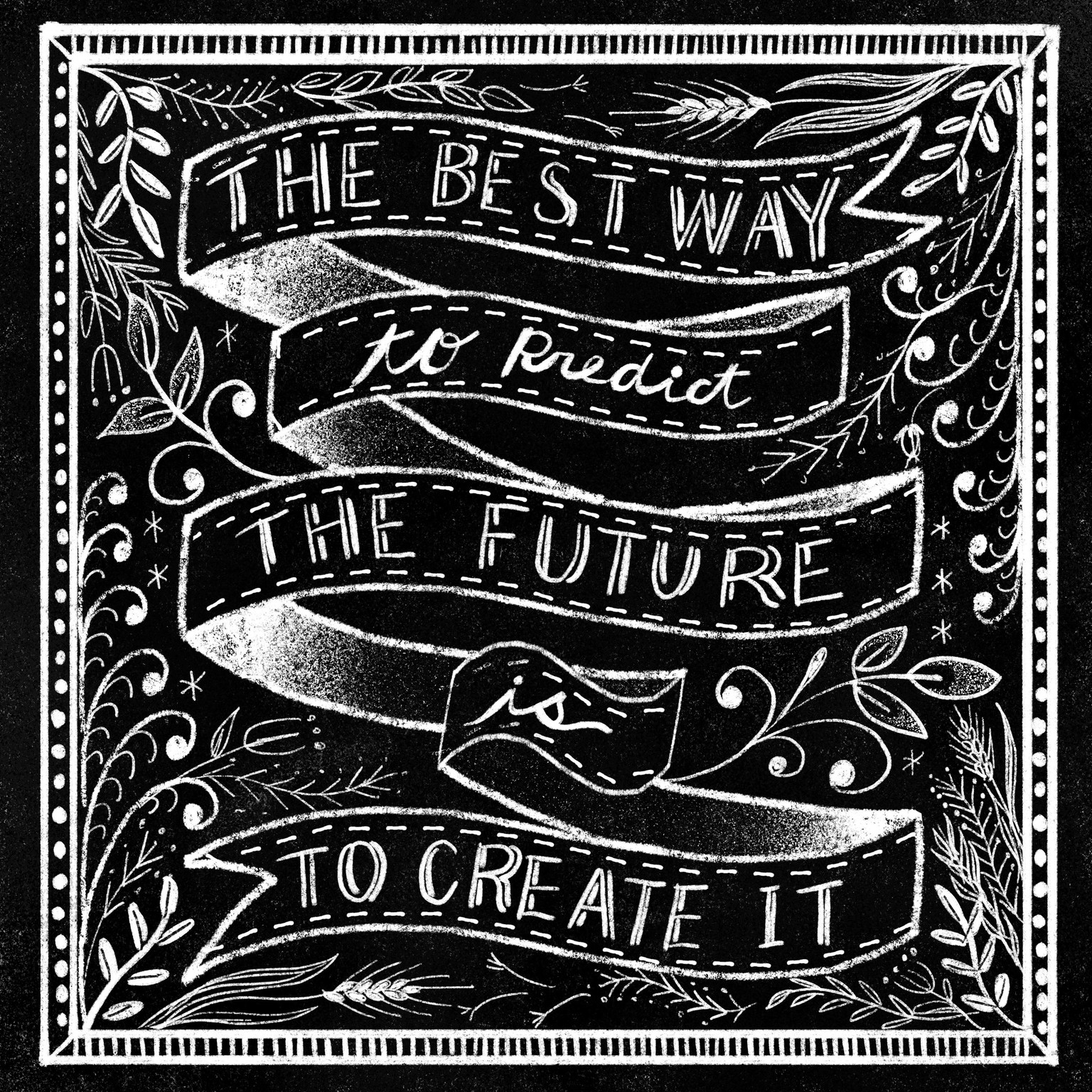 My first Chalk Lettering - image 2 - student project