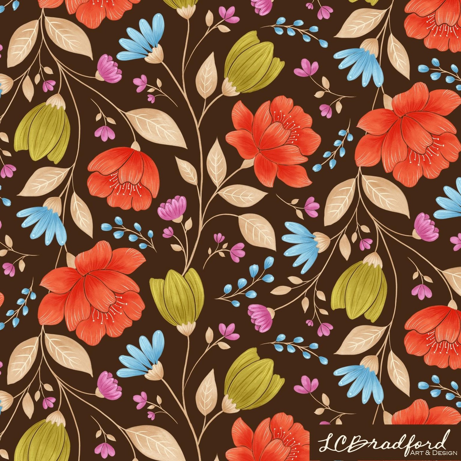 A somewhat folk-inspired floral? - image 2 - student project