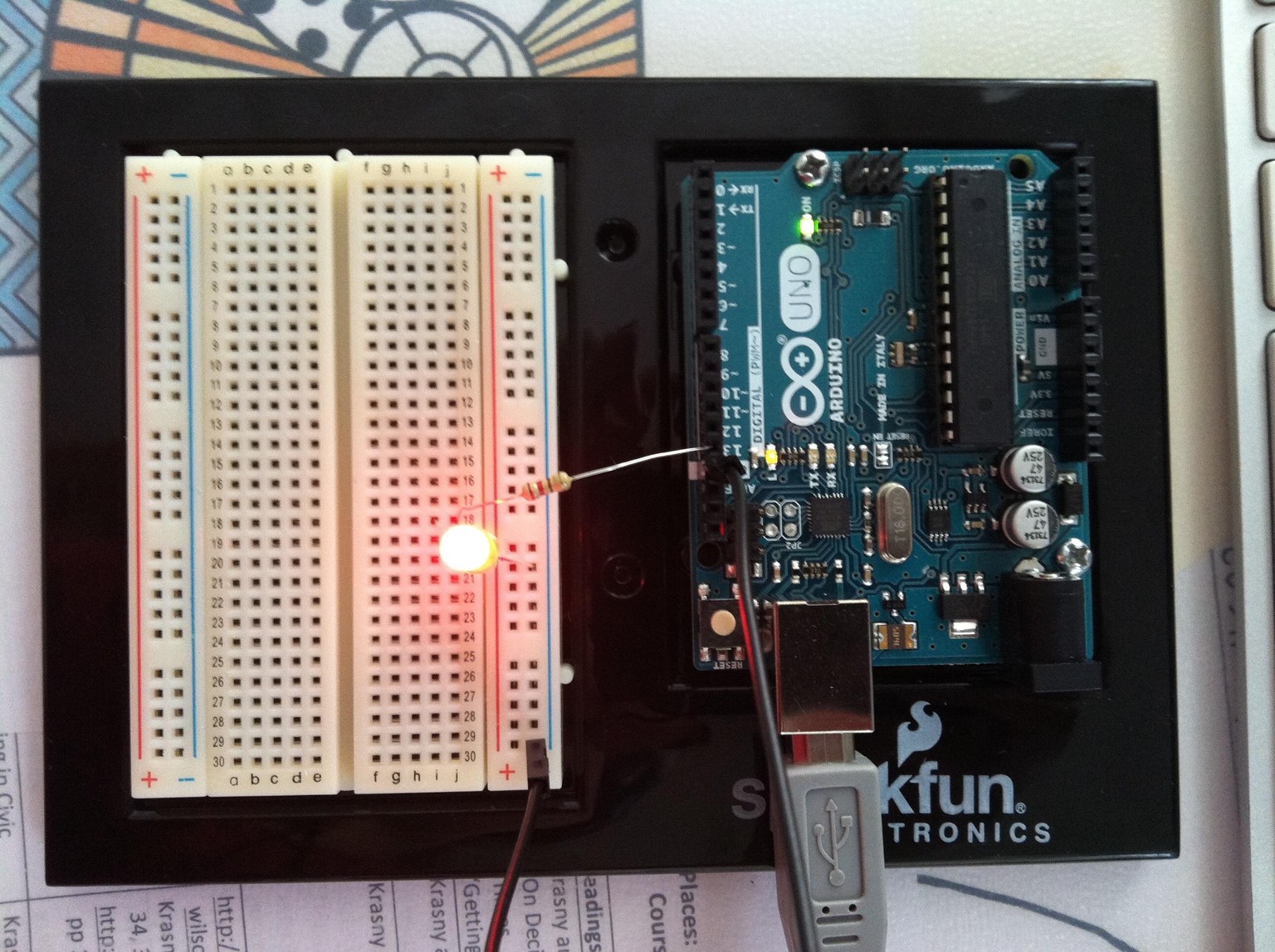 Arduino Blink Rates and Potentiometers - image 1 - student project