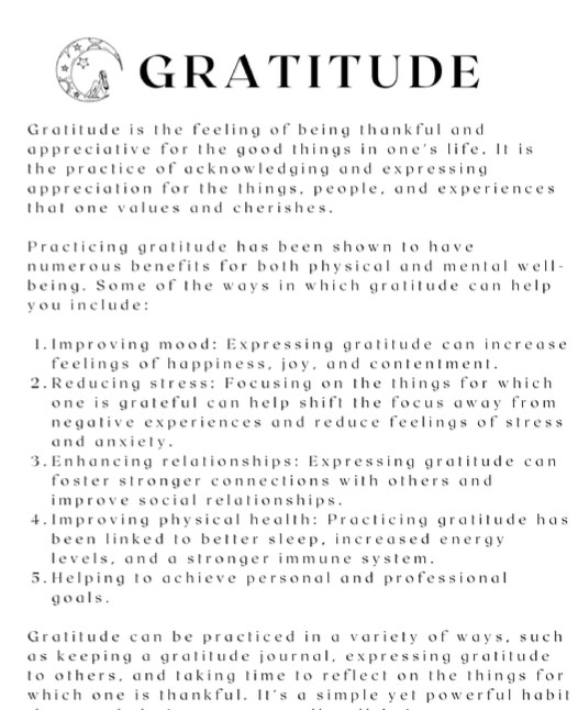 Daily Gratitude Journal - image 2 - student project