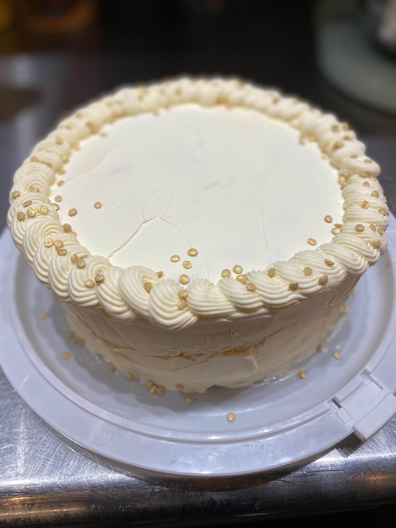 Custard Cake Decoration - image 1 - student project