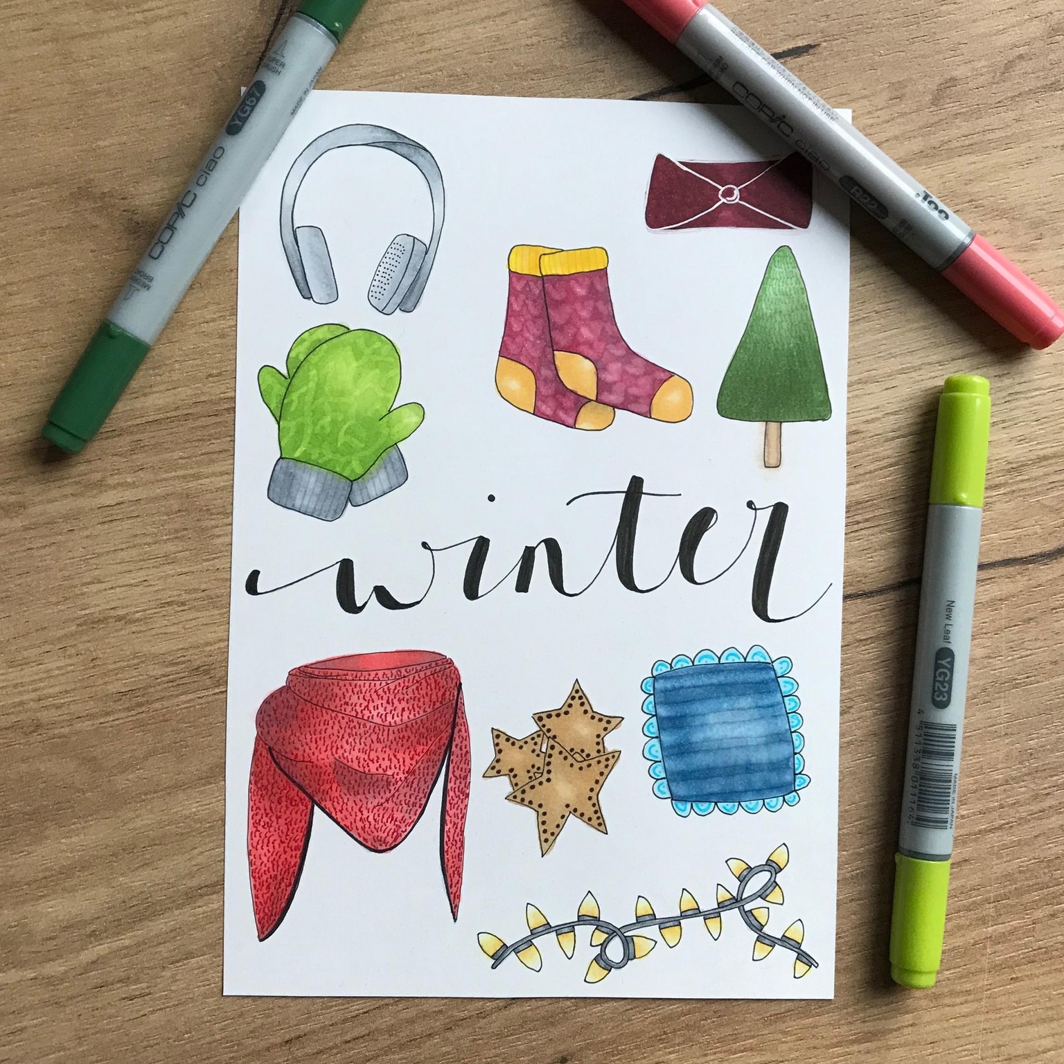 My Winter Essentials - image 2 - student project
