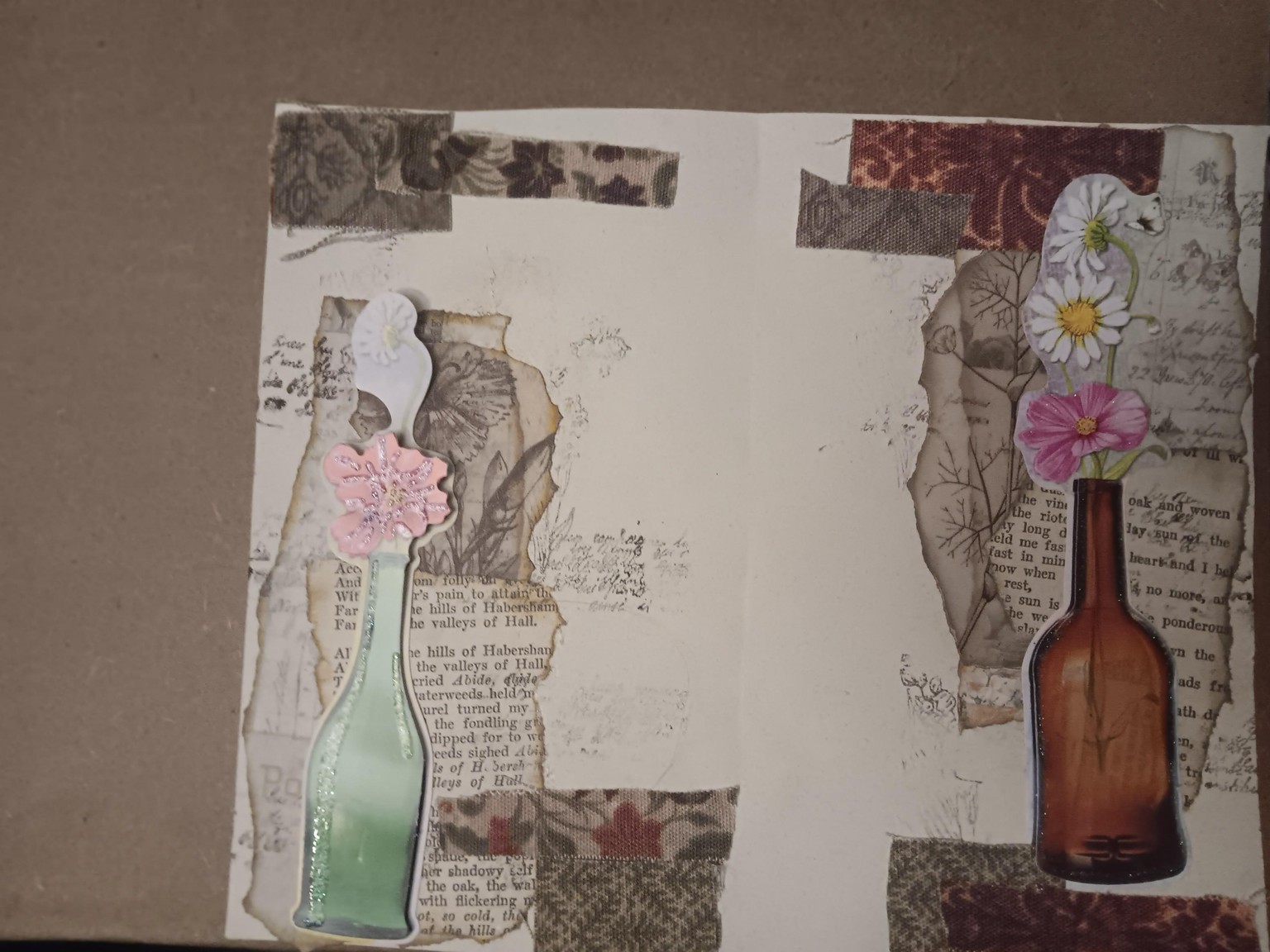 Vintage page layout - image 2 - student project