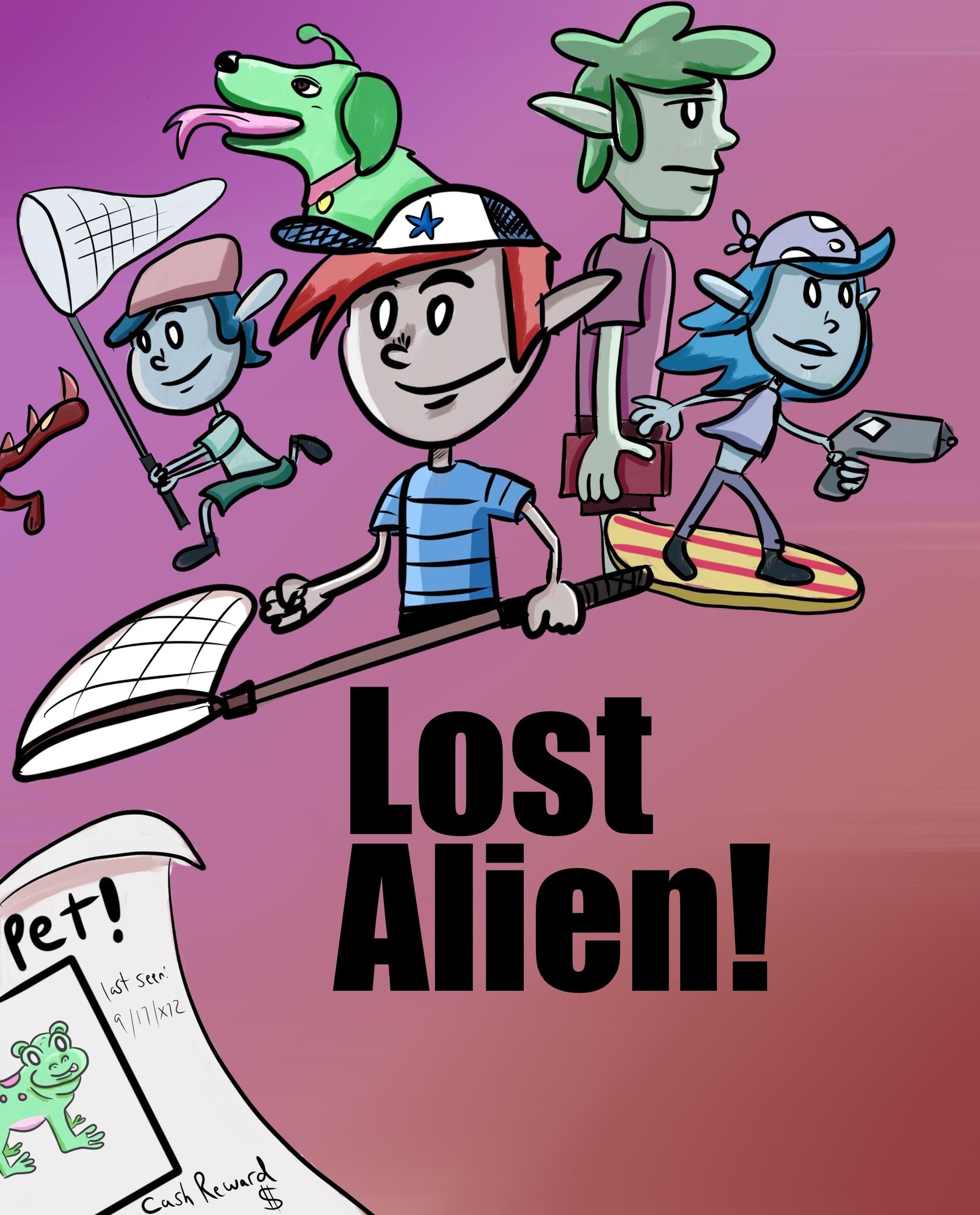 graphic novel pitch - image 1 - student project