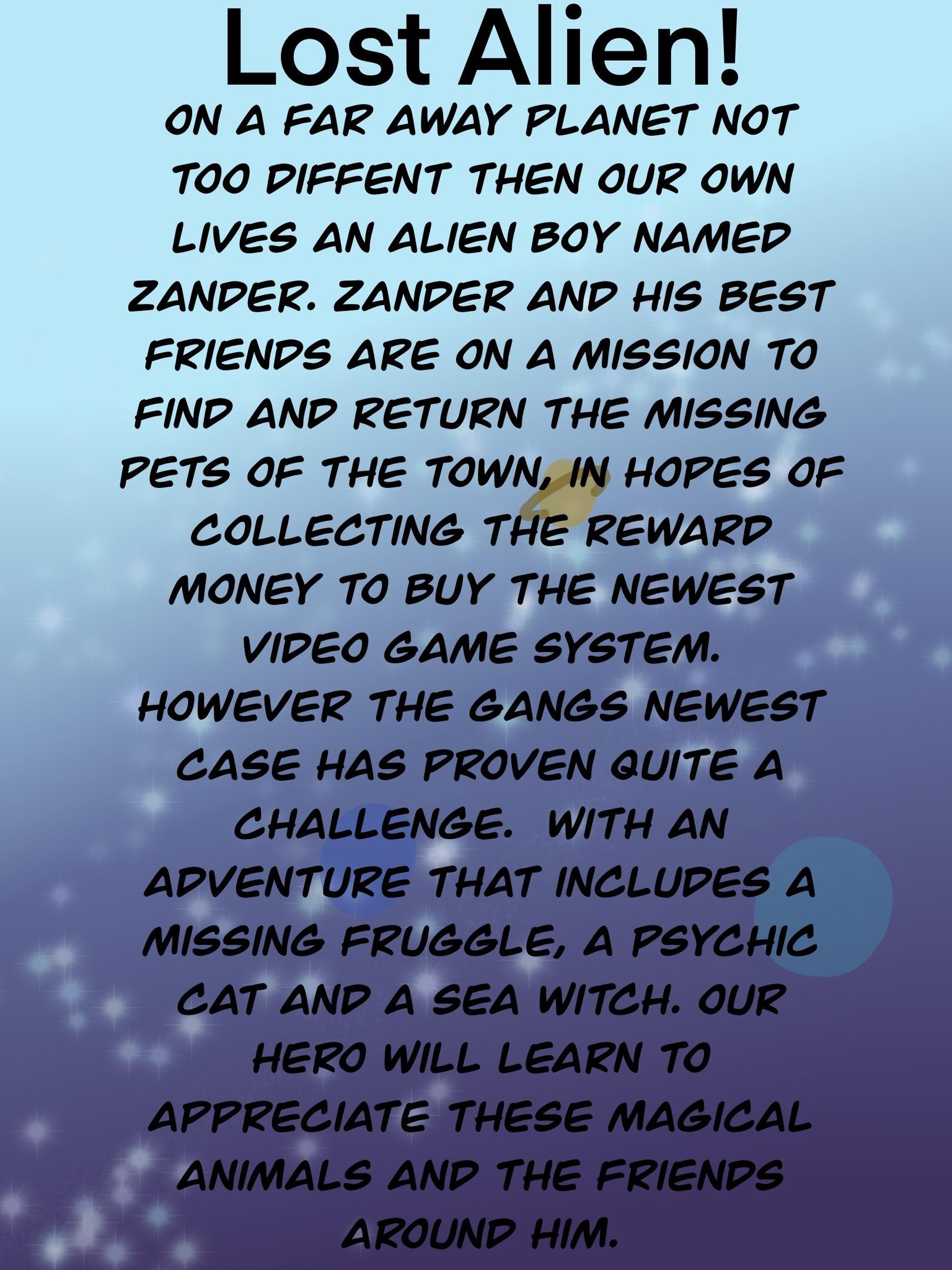 graphic novel pitch - image 2 - student project