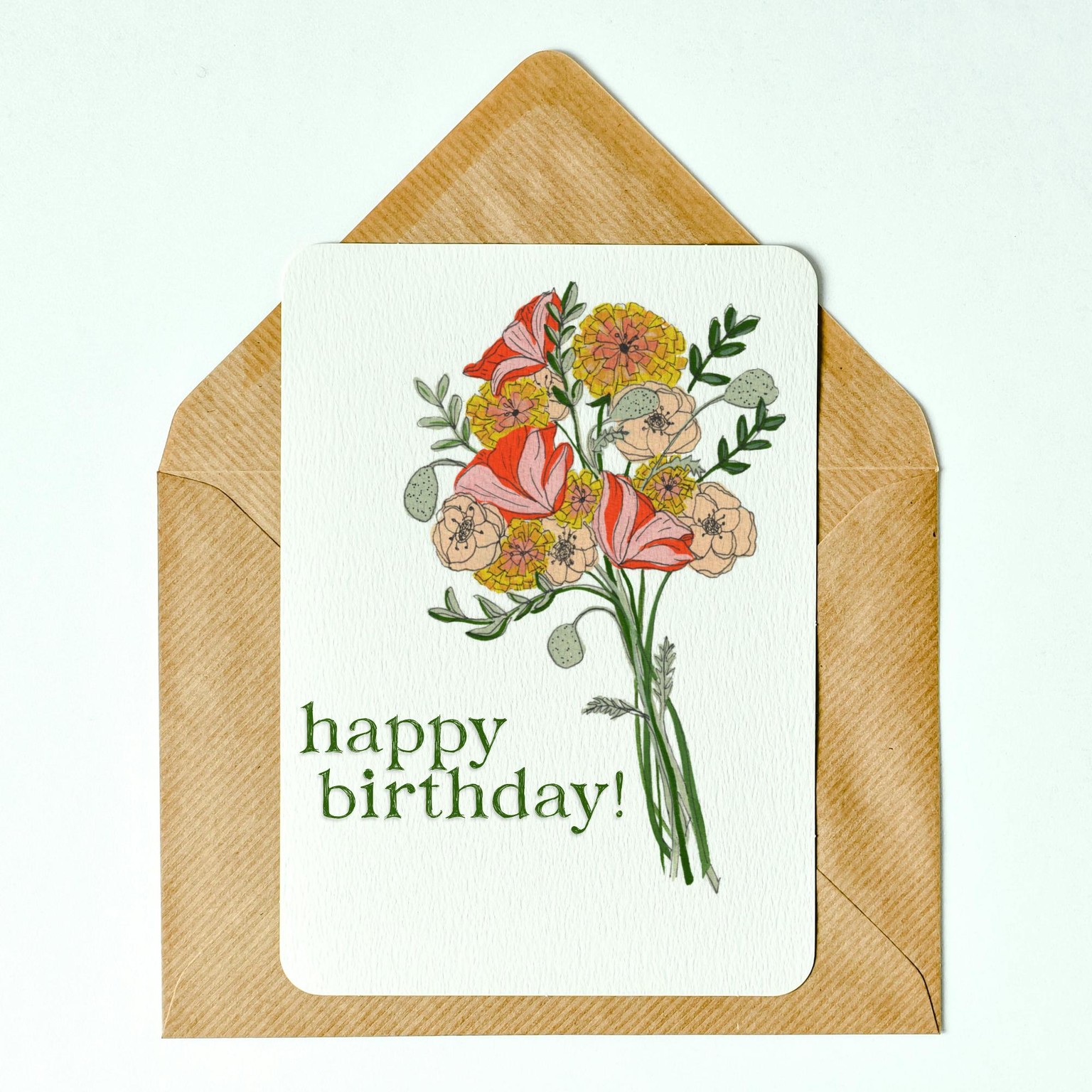 Floral Birthday Bouquet! - image 1 - student project