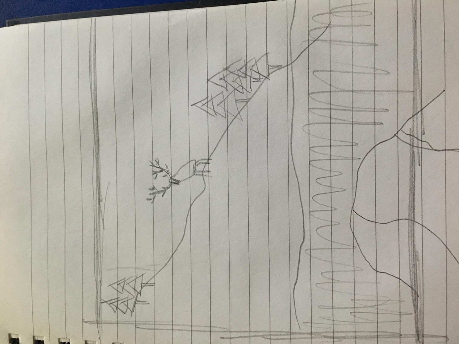 First forest illustration - image 1 - student project