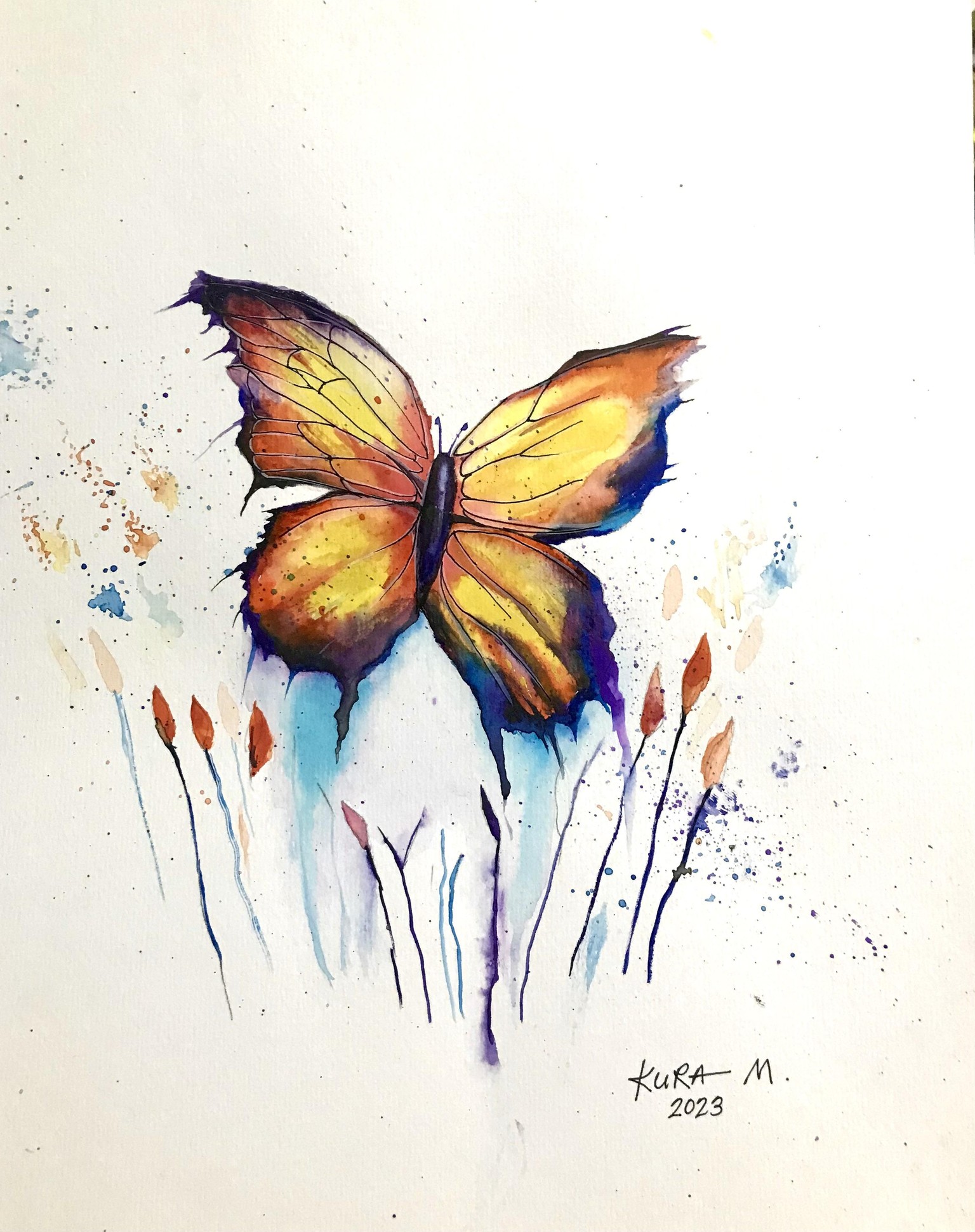 Expressive Butterfly - image 1 - student project