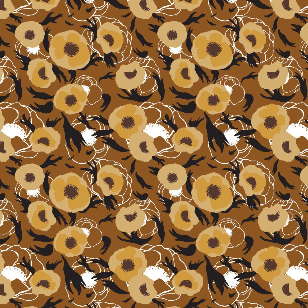 Layered floral pattern - image 3 - student project
