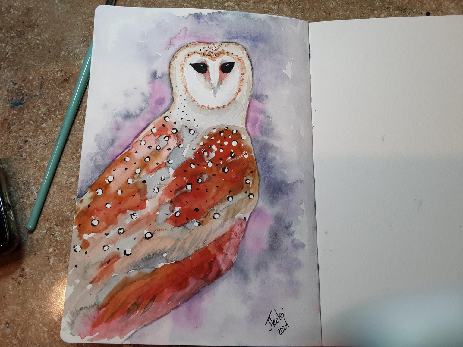 Barn owl - image 1 - student project