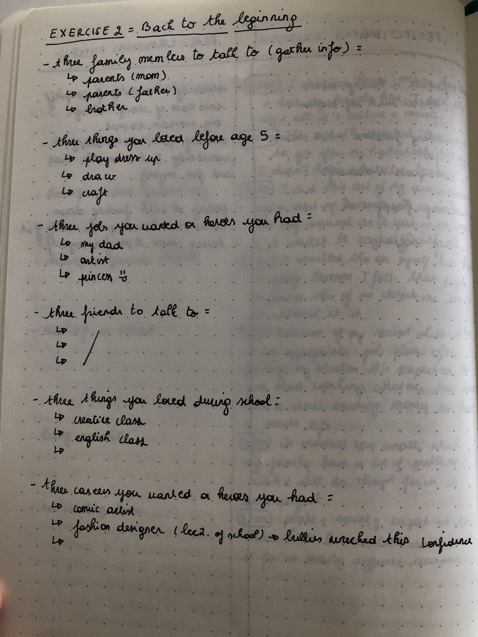 My completed exercises - image 4 - student project