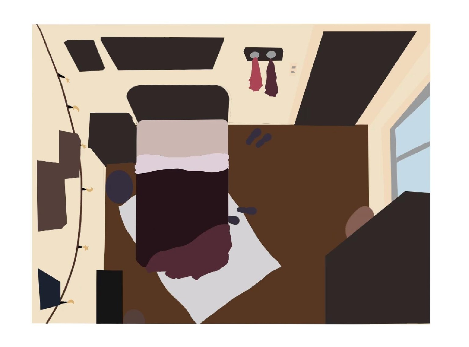 Bedroom scene - image 3 - student project