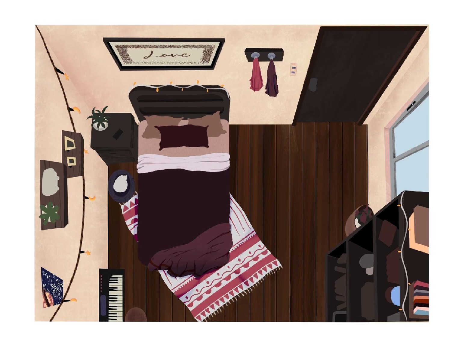 Bedroom scene - image 4 - student project