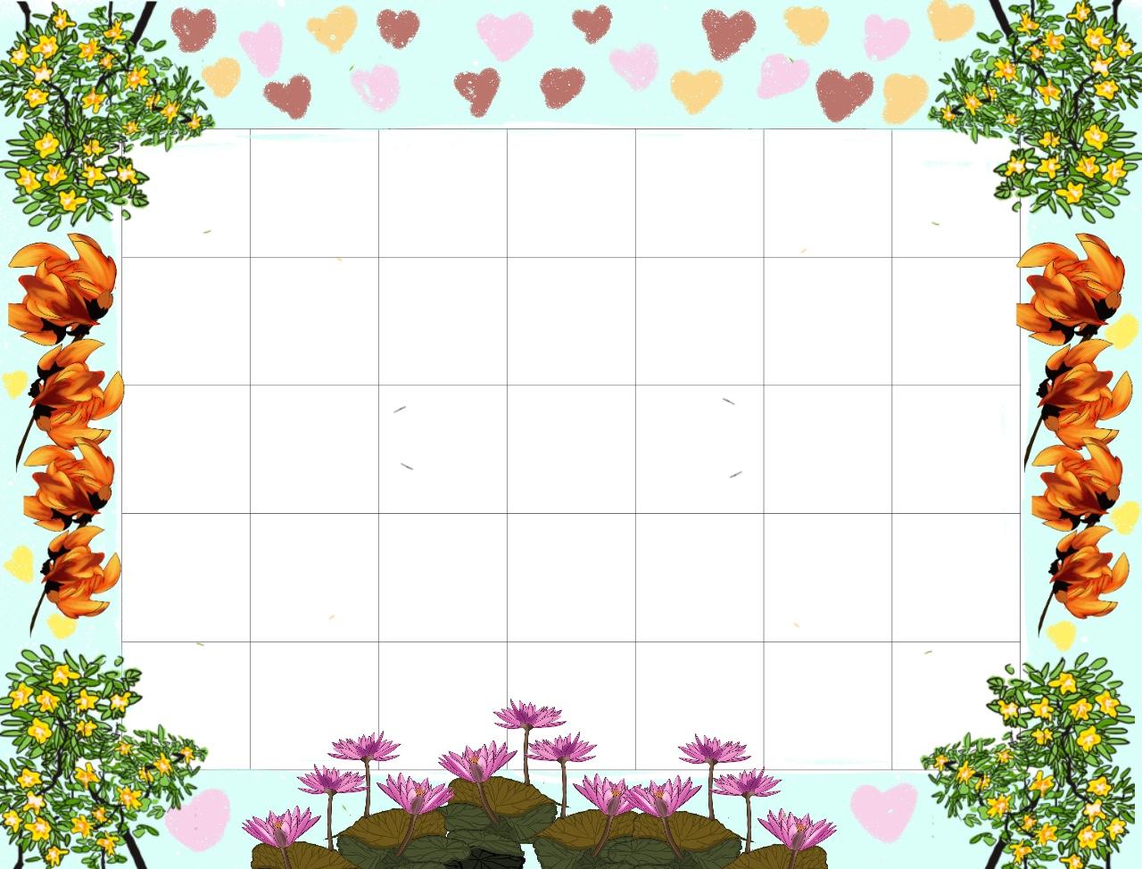 Class Project : Monthly Planner - image 1 - student project