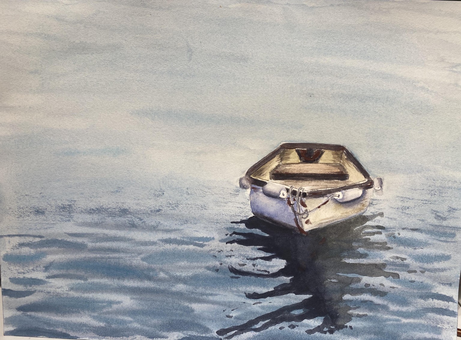 Boat at sea - image 1 - student project