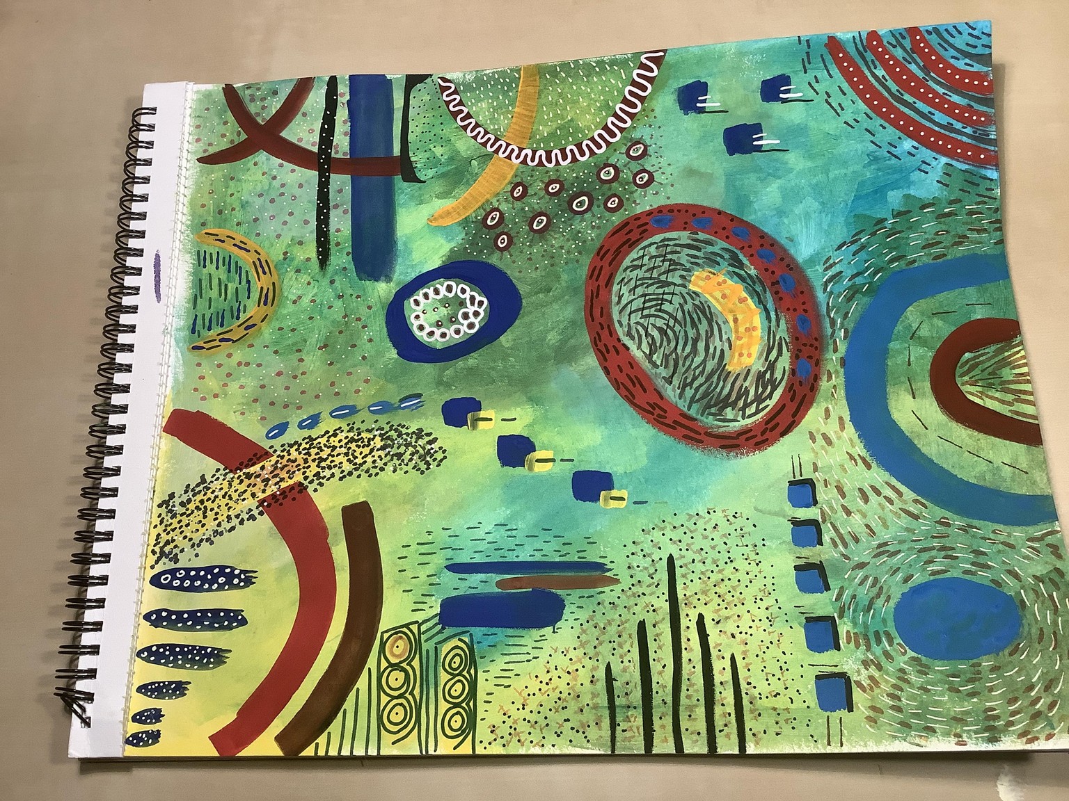 Practise with Acrylic and gouache - image 2 - student project
