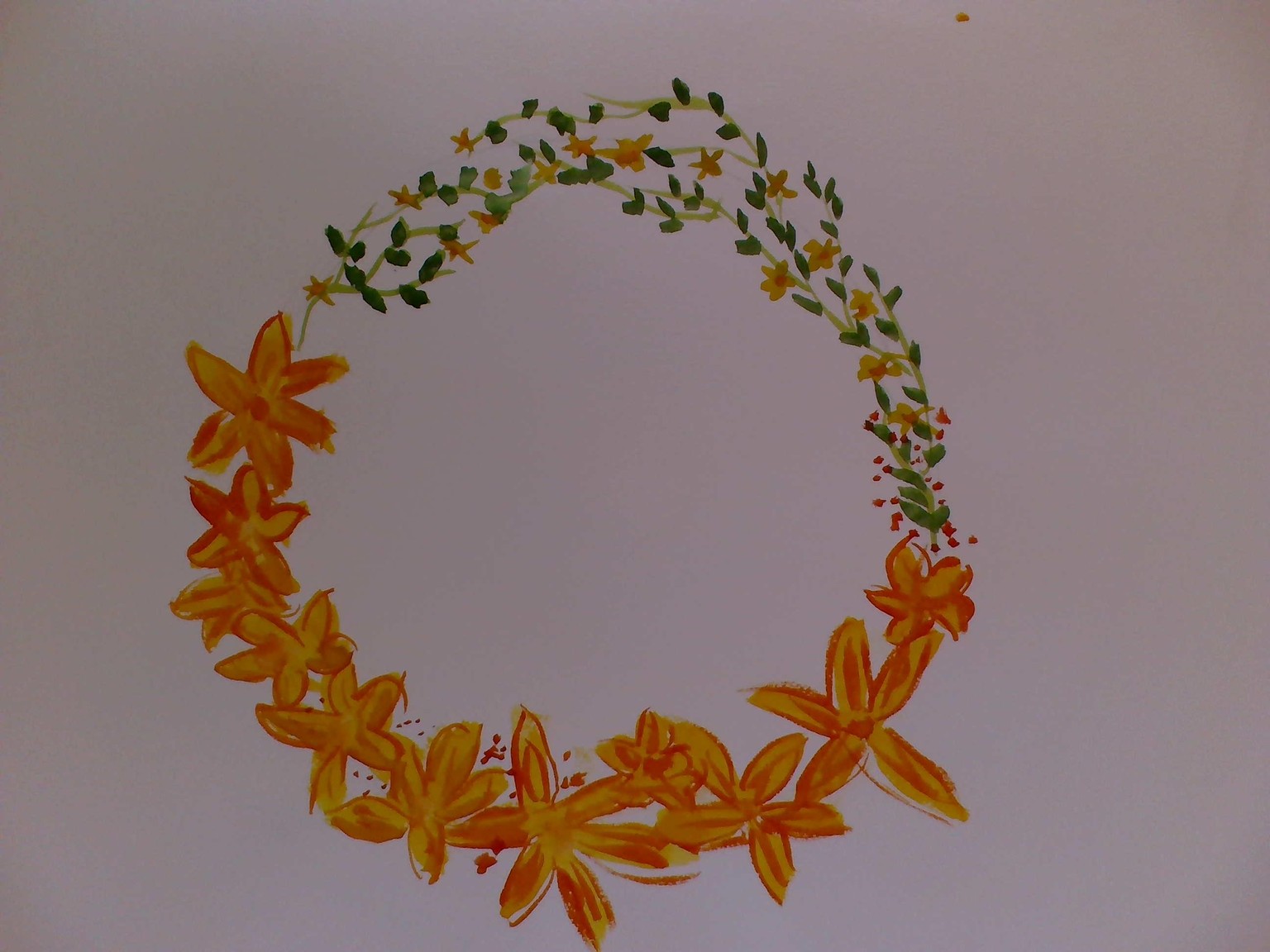 Water colour flowers <3 - image 1 - student project