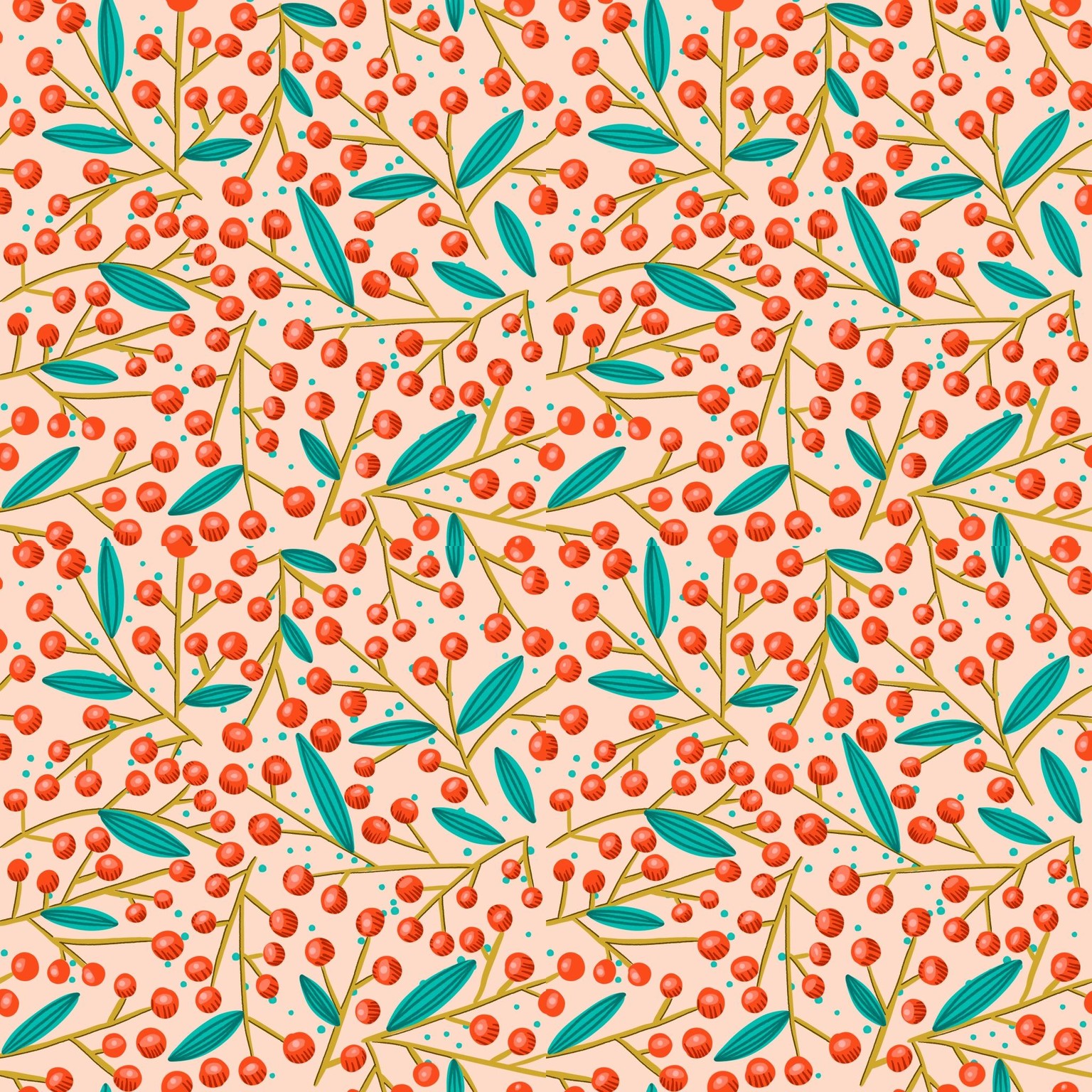 My Floral Pattern - image 2 - student project