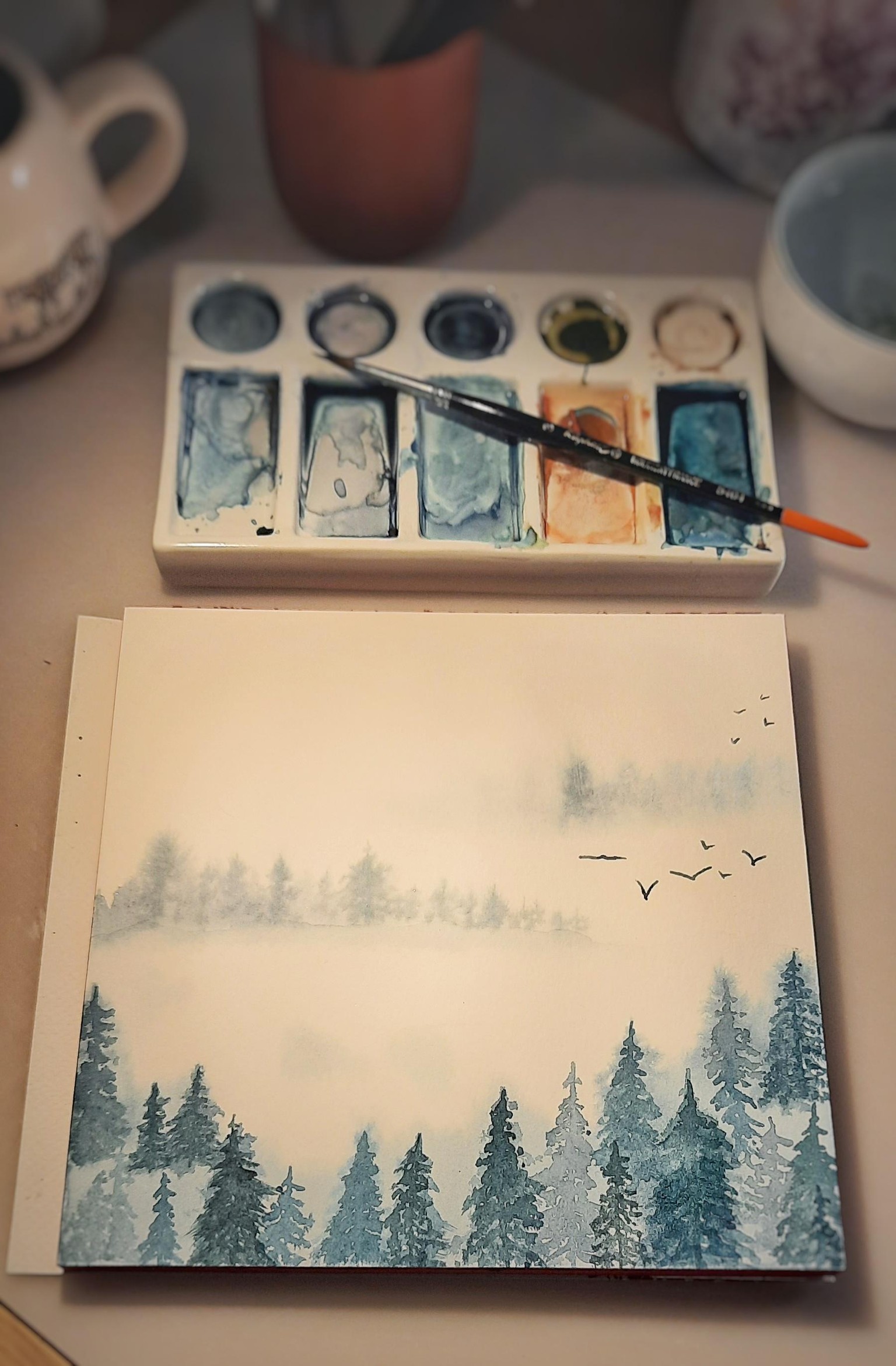 My first misty forest - image 1 - student project