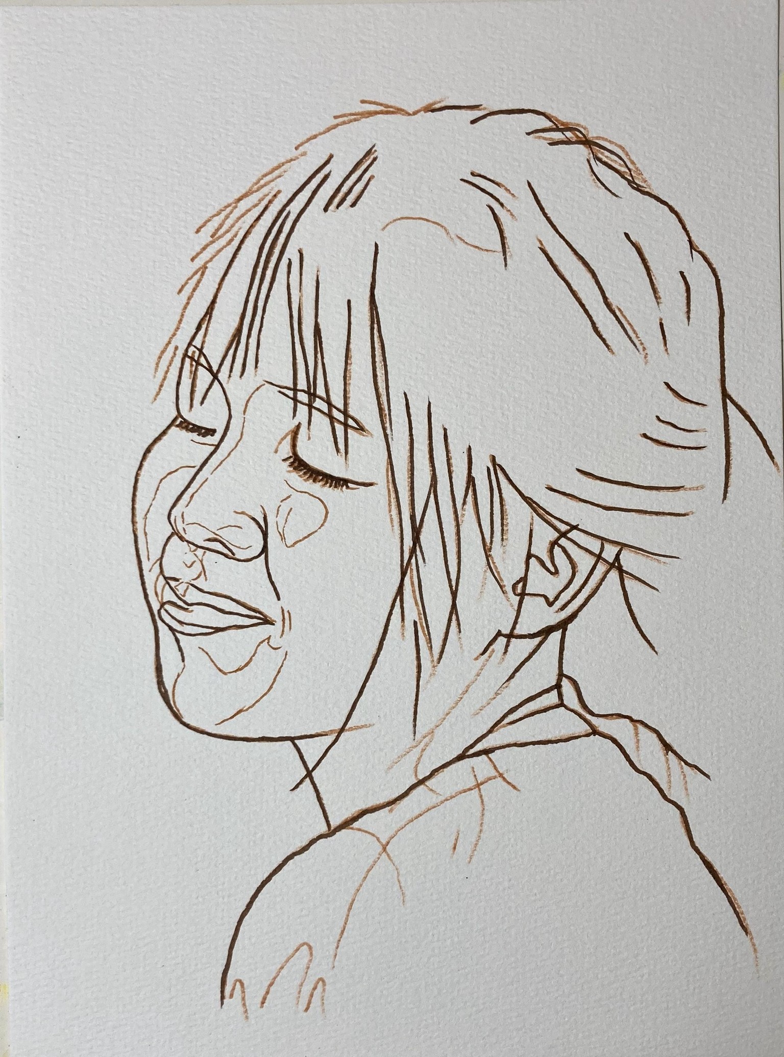 Monochrome Portrait Study - image 2 - student project