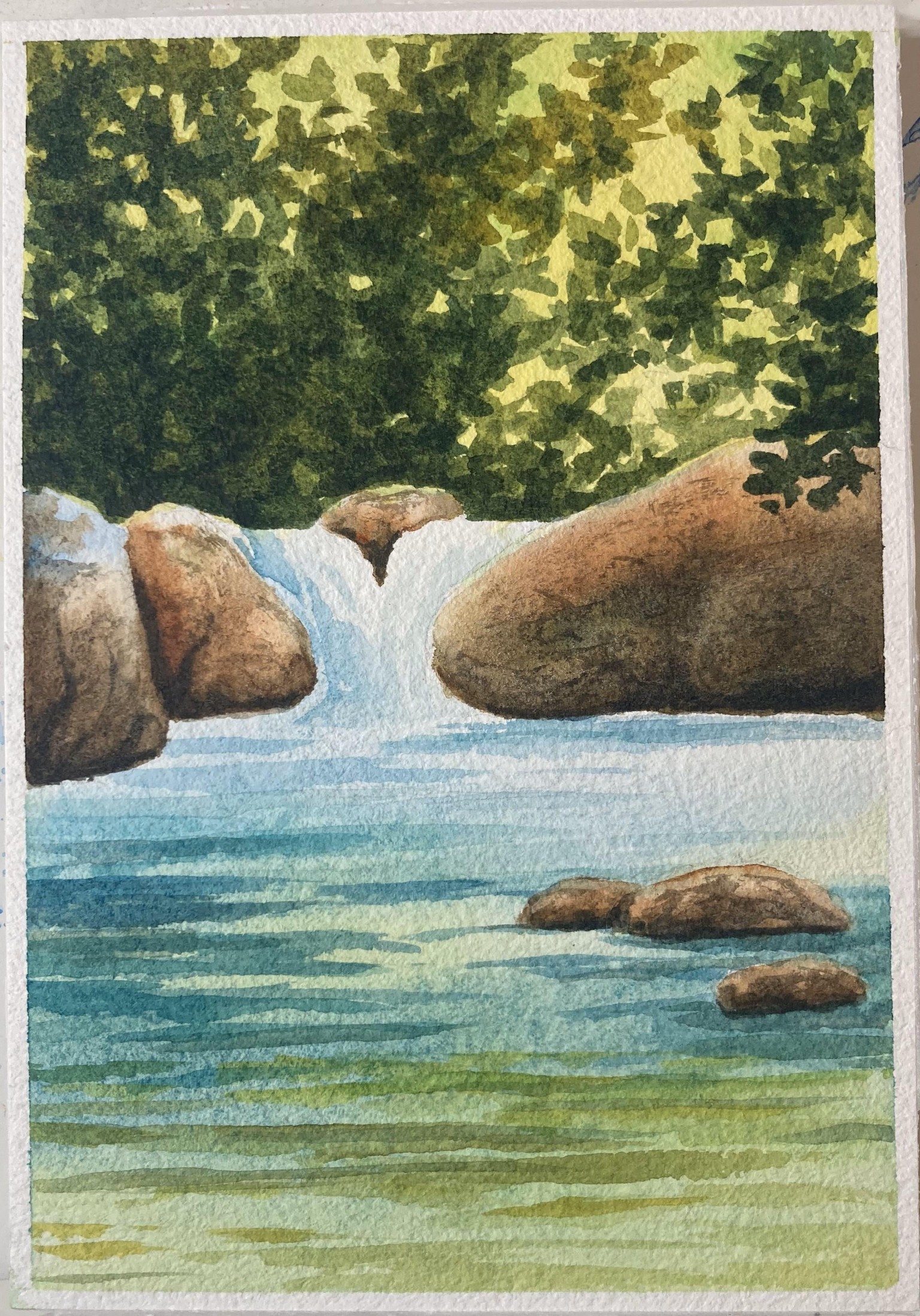 Waterfall in the Woods - image 1 - student project