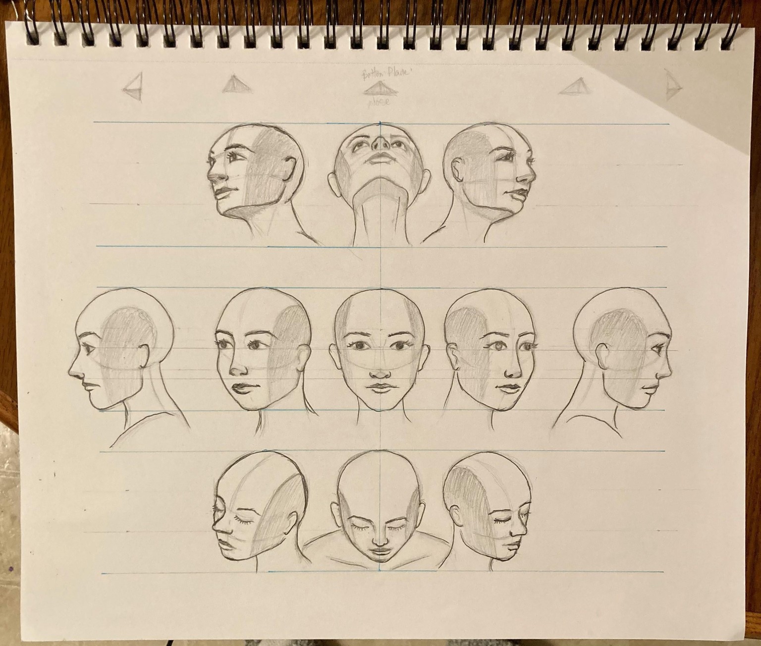 11 Head Angles - image 1 - student project