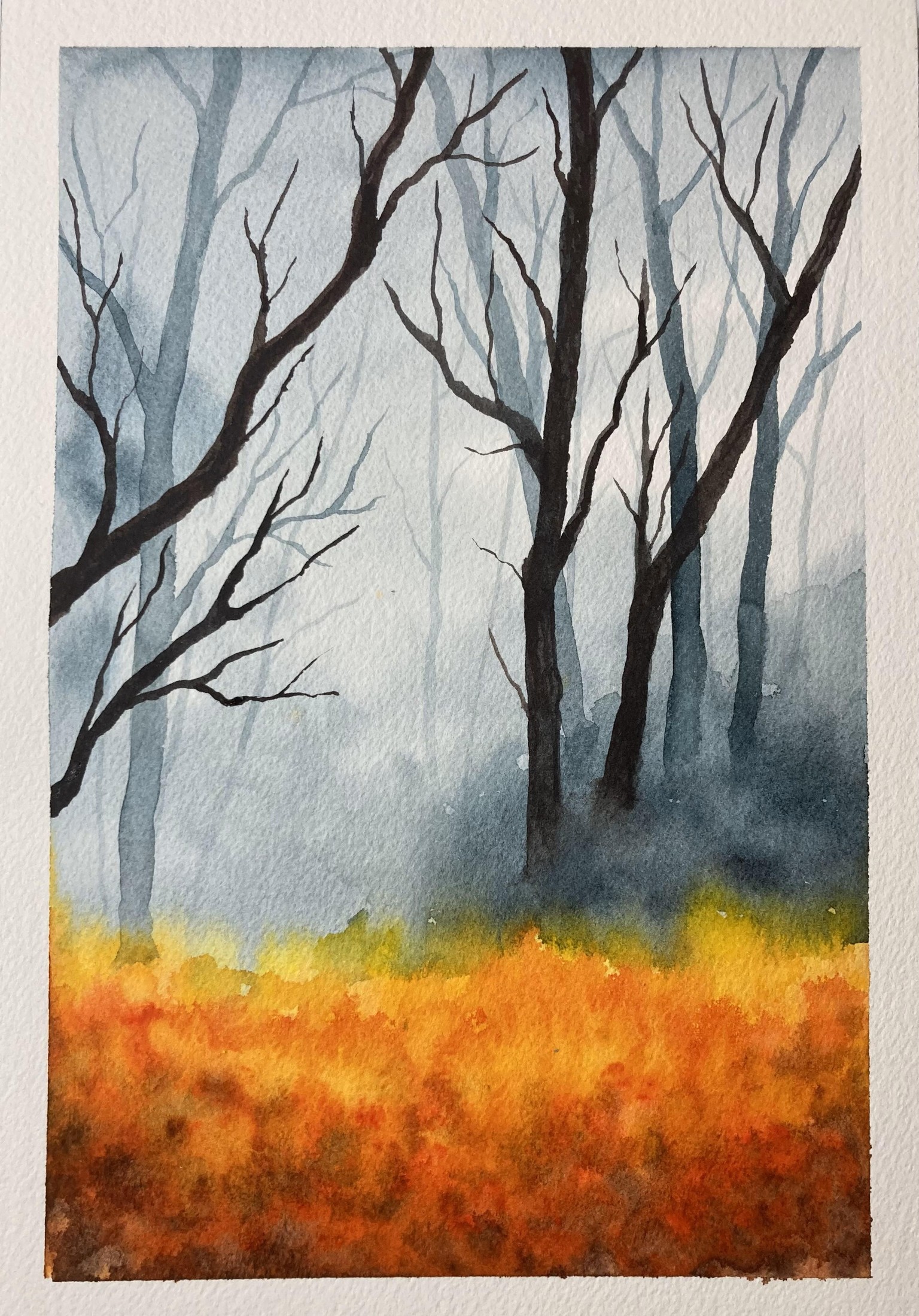 Moody Autumn Forest - image 1 - student project