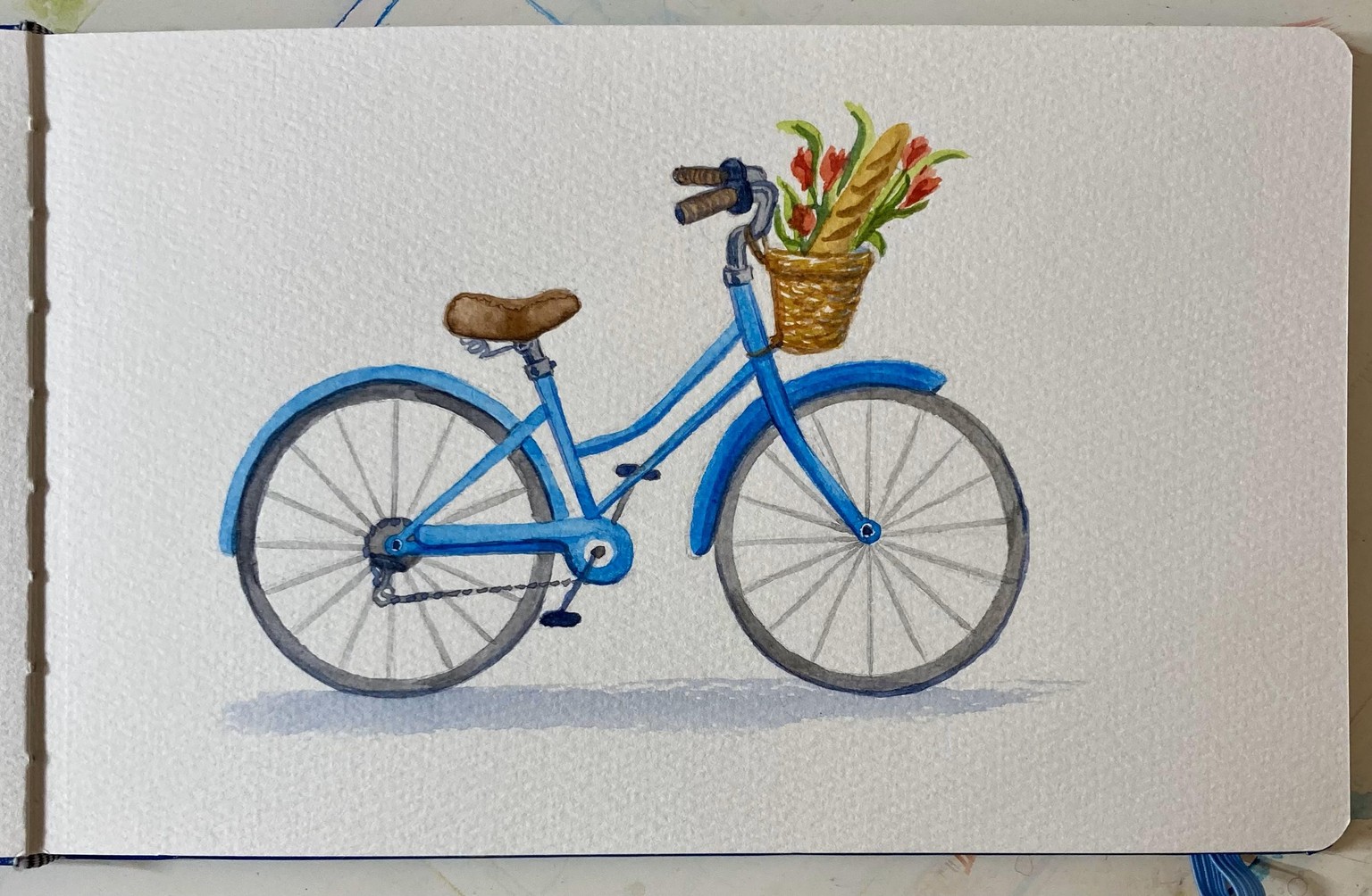 #ShowYourArt_Scholarship2024 - Bicycle and Baguette - image 1 - student project