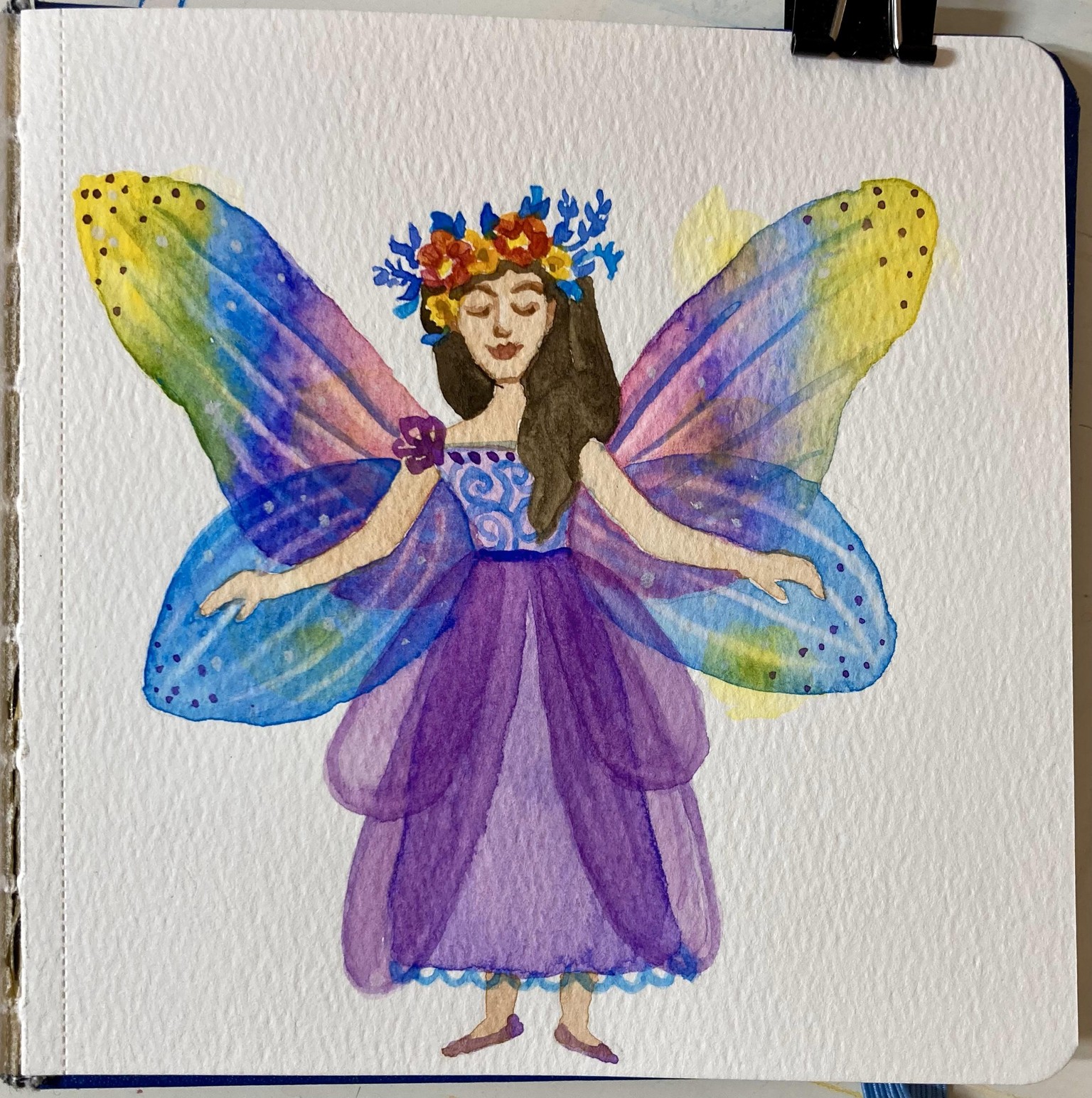 #ShowYourArt_Scholarship2024 - Colorful Fairy - image 1 - student project