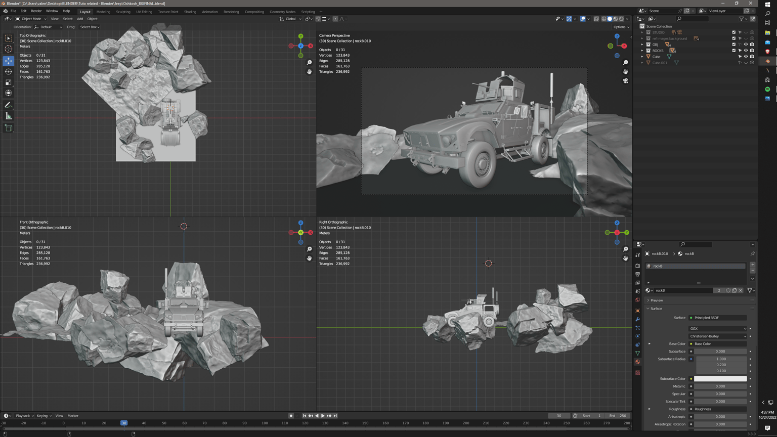 Oshkosh - Blender / Substance 3D Painter / Unity - image 10 - student project